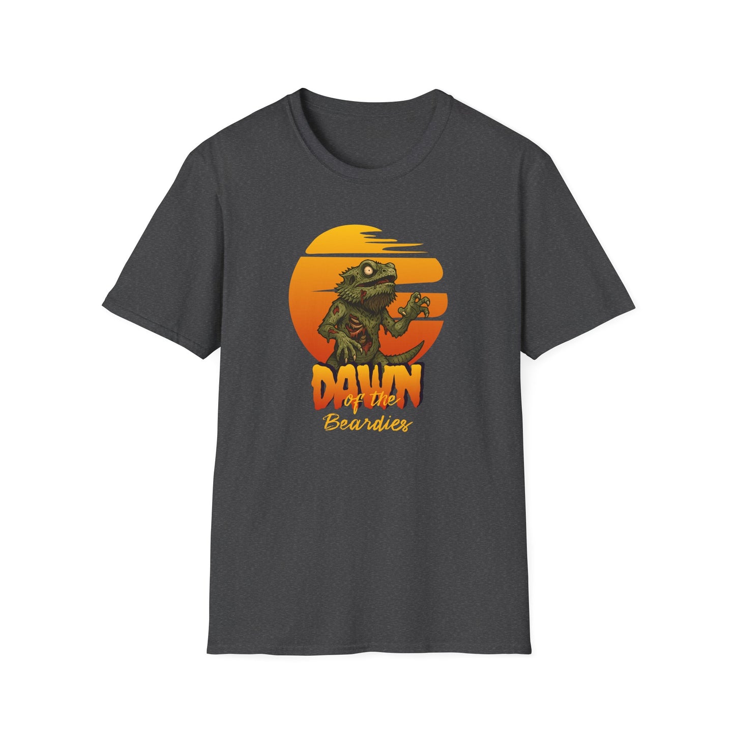 Dawn Of The Beardies T-Shirt, Zombie Bearded Dragon Shirt, Reptile Lover Tee, Halloween Beardie Owner Gift, Lizard Shirt