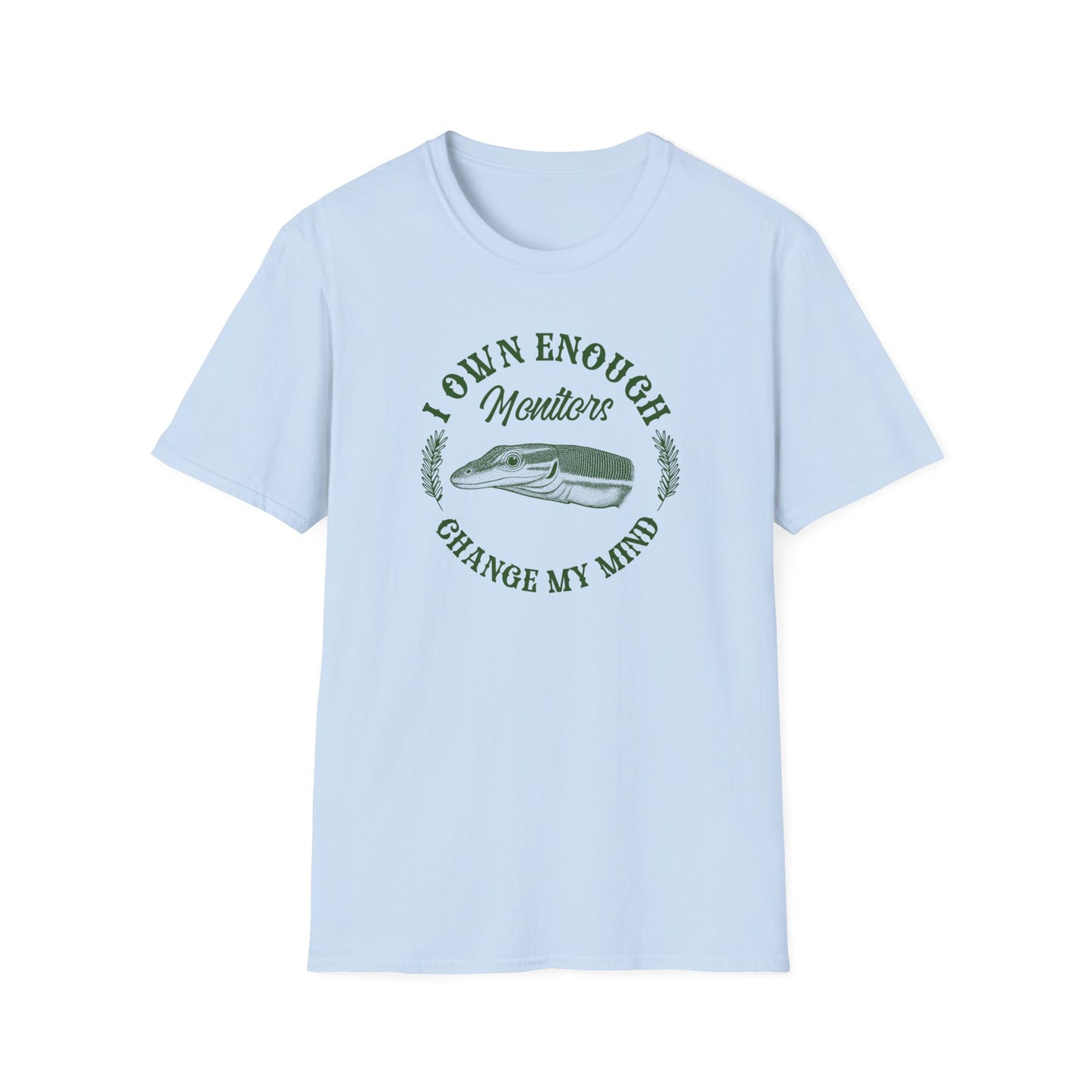 Monitor Lizard T-Shirt I Own Enough Monitors Shirt, Funny Reptile Keeper Tee, Goanna Lover Gift, Herpetology Shirt
