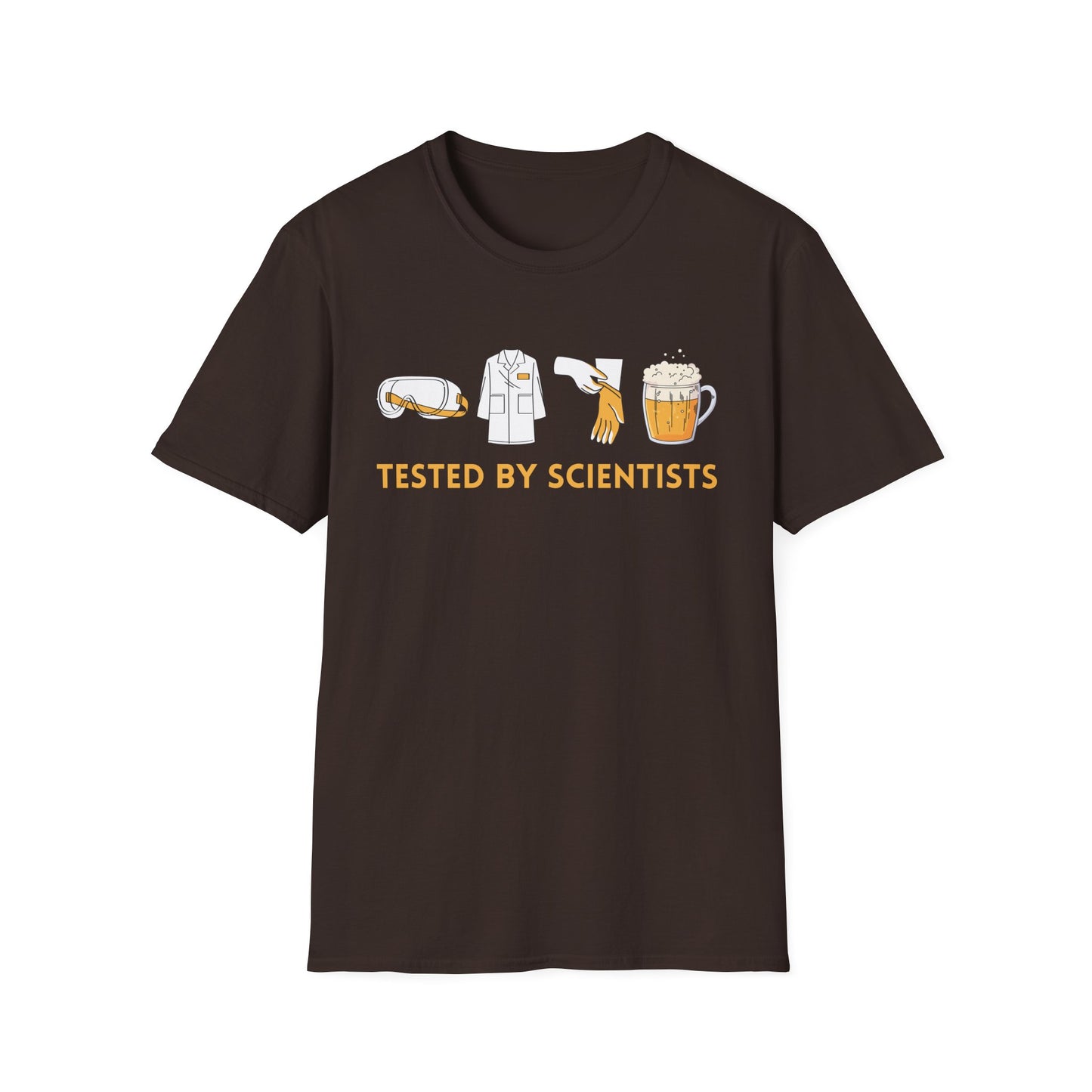 Tested by Scientists T-Shirt – Beer Funny Science Drinking Tee