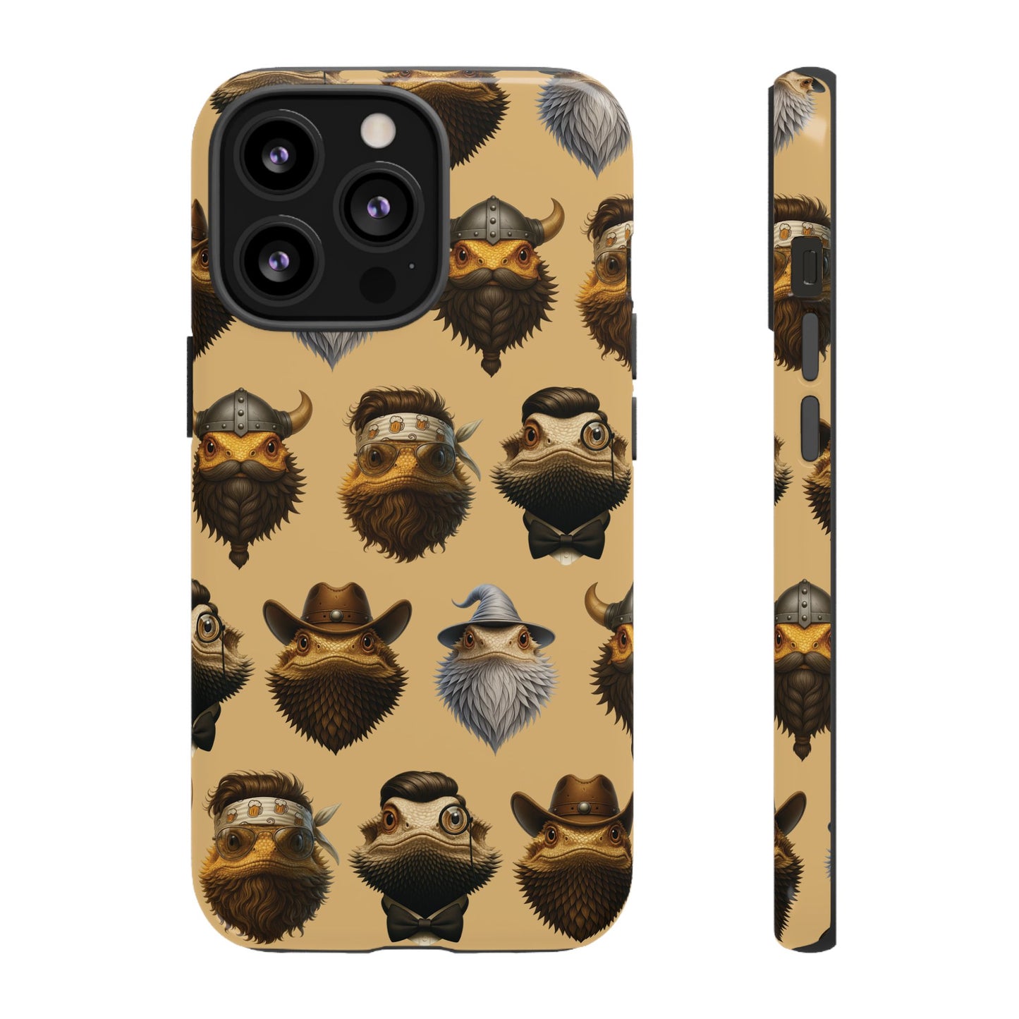 Quirky Bearded Dragon iPhone Case – Great Beards Reptile Lover Gift