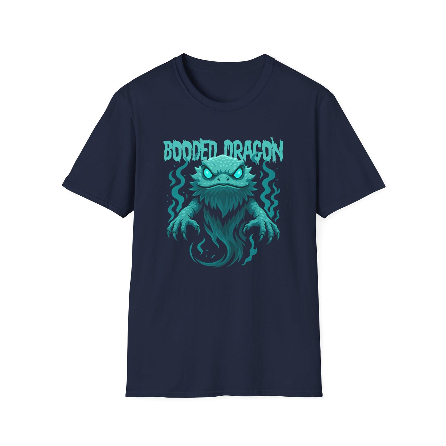 Booded Dragon T-Shirt, Ghost Bearded Dragon Shirt, Spooky Reptile Tee, Halloween Beardie Owner Gift, Lizard Lover Shirt