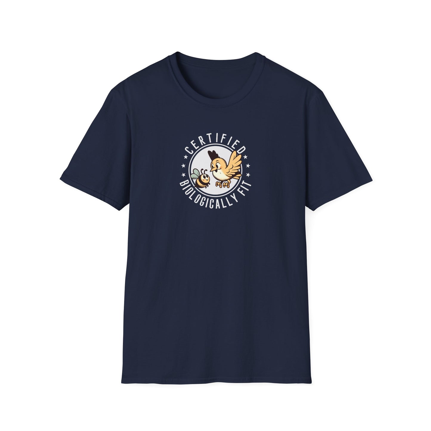 Certified Biologically Fit T-Shirt, Biology Pun Shirt, Science Teacher Tee, Evolution Humor Shirt, Cute Biology Graphic Tee, STEM Gift