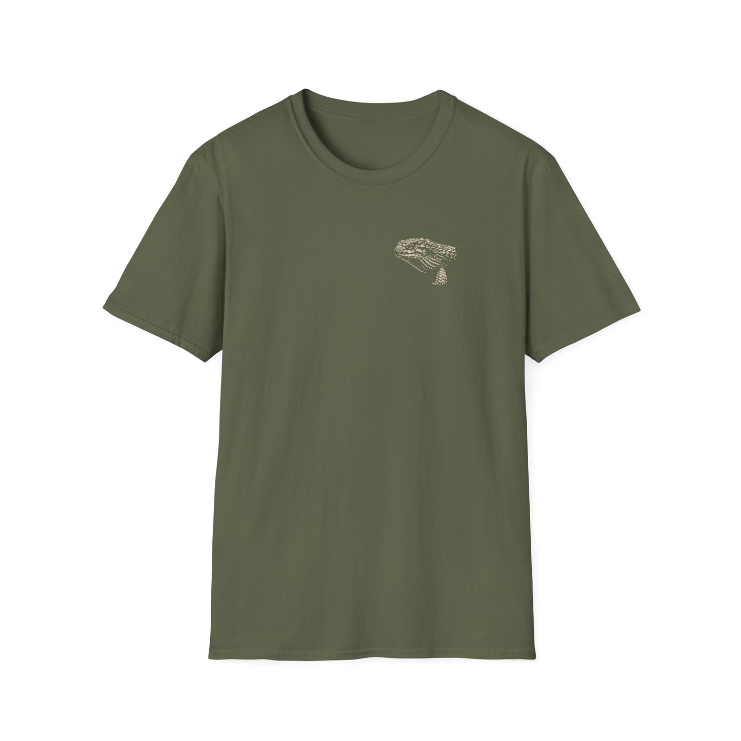 Egernia Lizard T-Shirt, Armoured By Nature Tee, Australian Reptile Shirt, Spiny Tailed Lizard Tee, Herpetology T-Shirt, Aussie Reptile Graphic Tee, Double Sided Shirt
