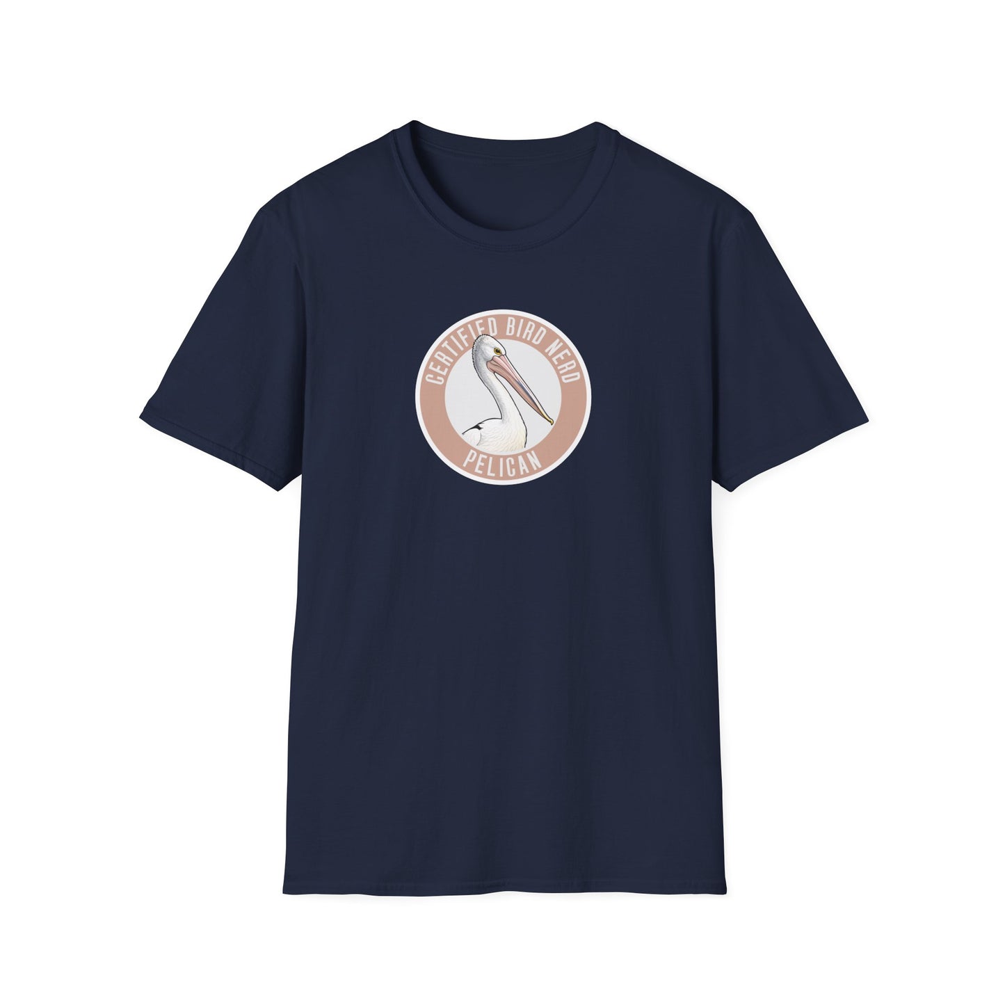 Pelican T-Shirt, Certified Bird Nerd Shirt, Australian Bird Tee, Birdwatching Gift, Wildlife Lover Tee, Coastal Bird Graphic Tee
