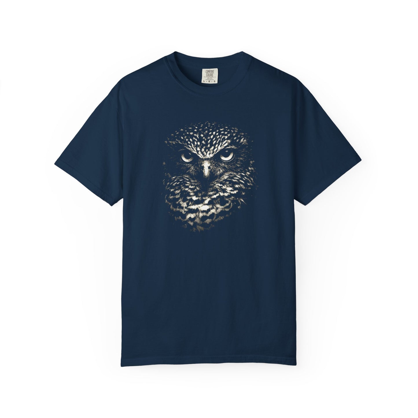 Powerful Owl Shirt, Comfort Colors Owl Tee, Owl Graphic T Shirt, Bird Lover Gift, Owl Lover Shirt, Wildlife Bird Shirt, Nature Graphic Tee