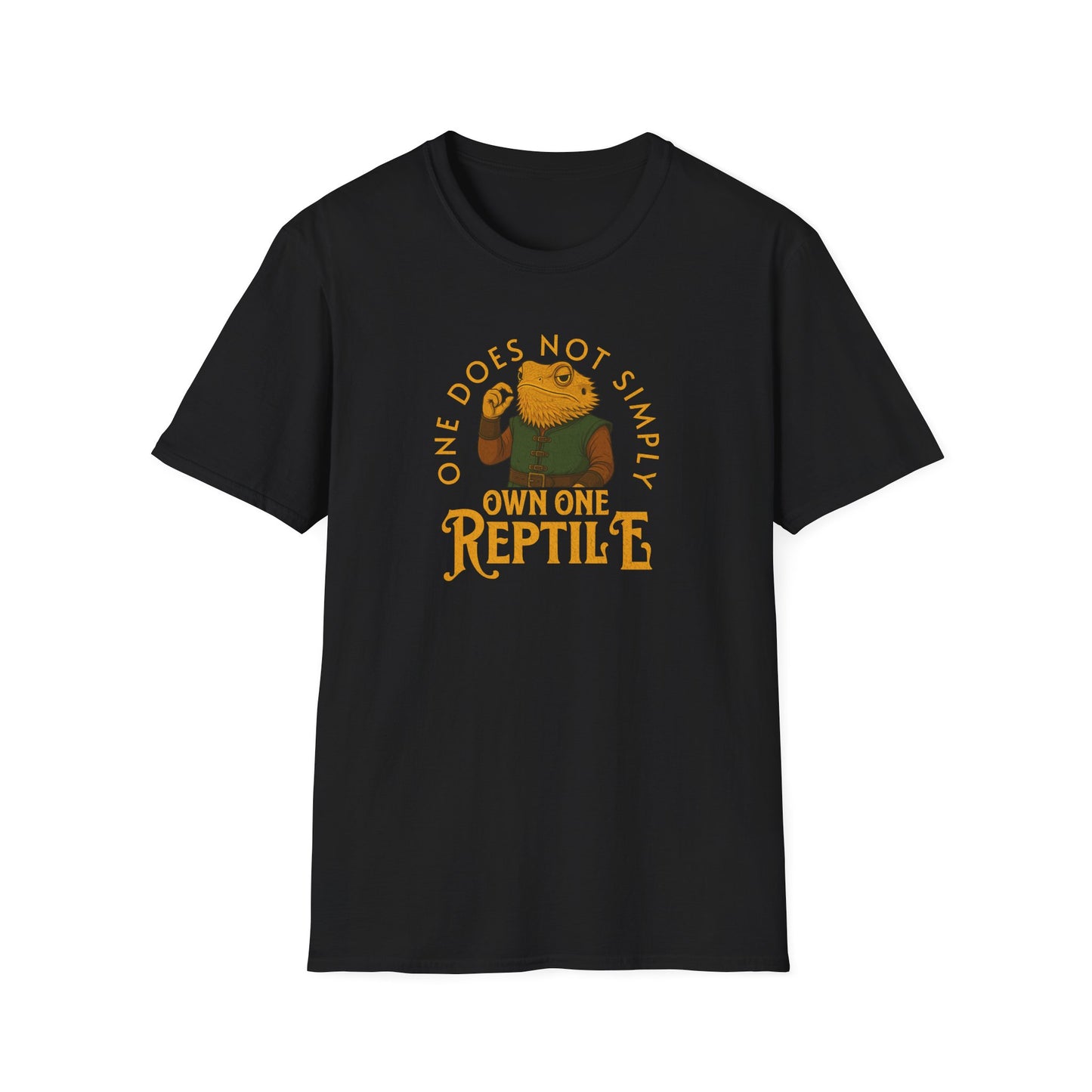 Reptile Keeper T-Shirt One Does Not Simply Own One Reptile, Funny Reptile Shirt, Herpetology Gift, Lizard Lover Tee