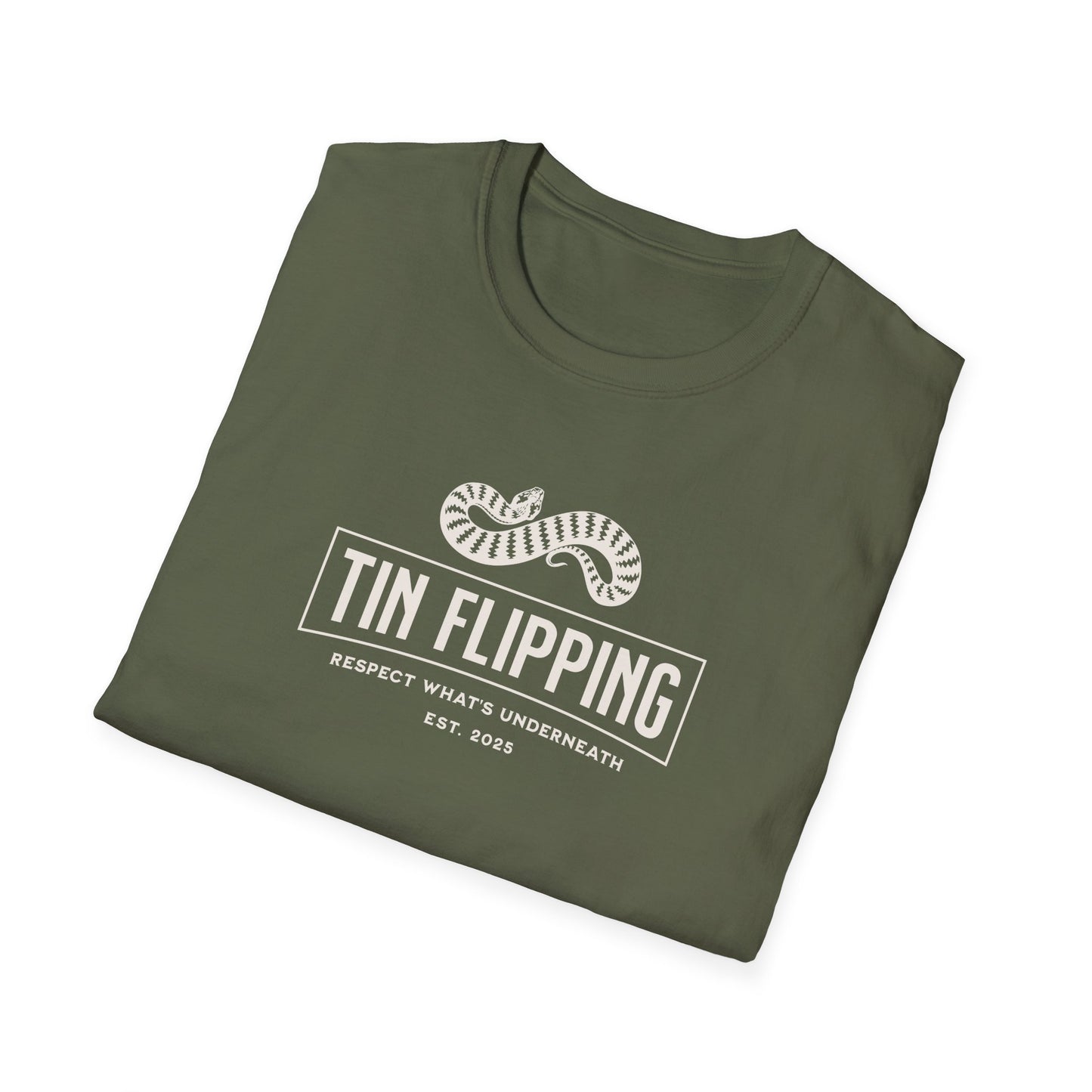 Tin Flipping T-Shirt, Reptile Lover Shirt, Field Herping Tee, Snake Lover Gift, Herper Shirt, Wildlife Graphic Tee