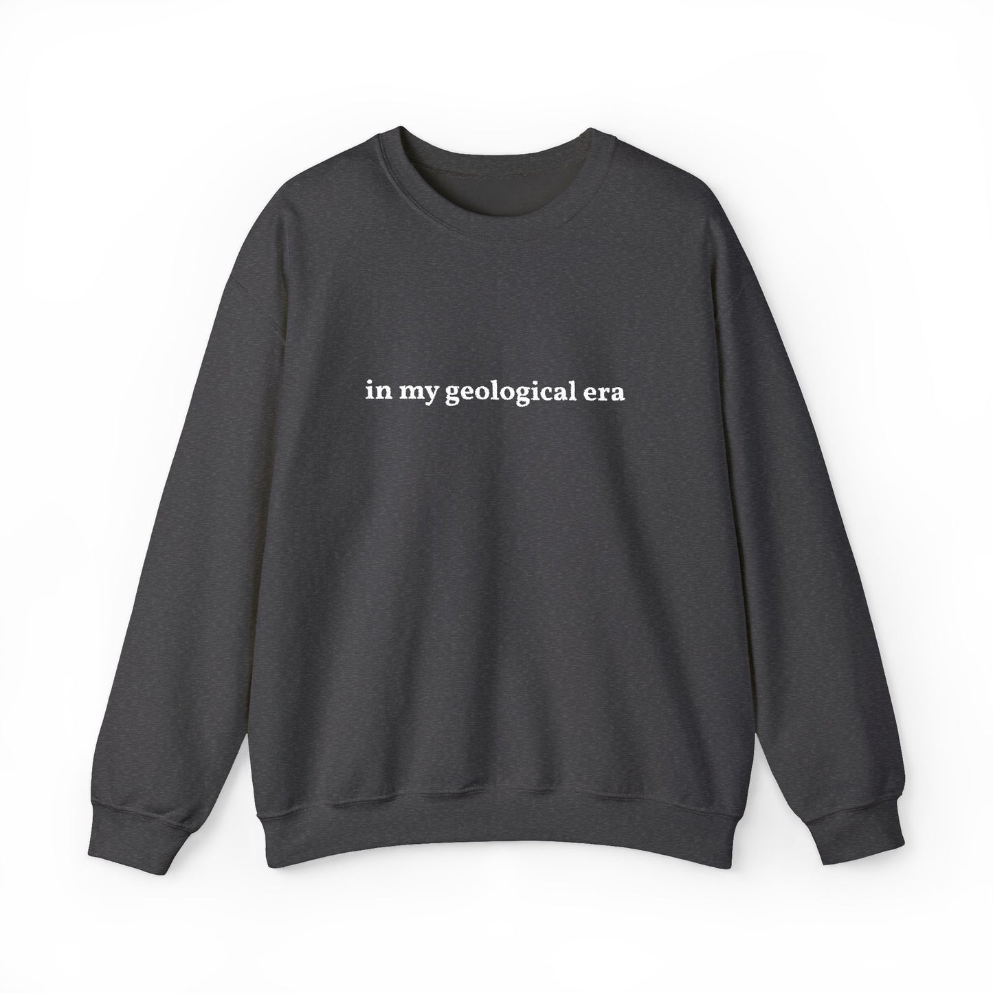 In My Geological Era Embroidered Sweatshirt Geology Gift for Geologist Science Teacher Crewneck Paleontology Earth Science Jumper