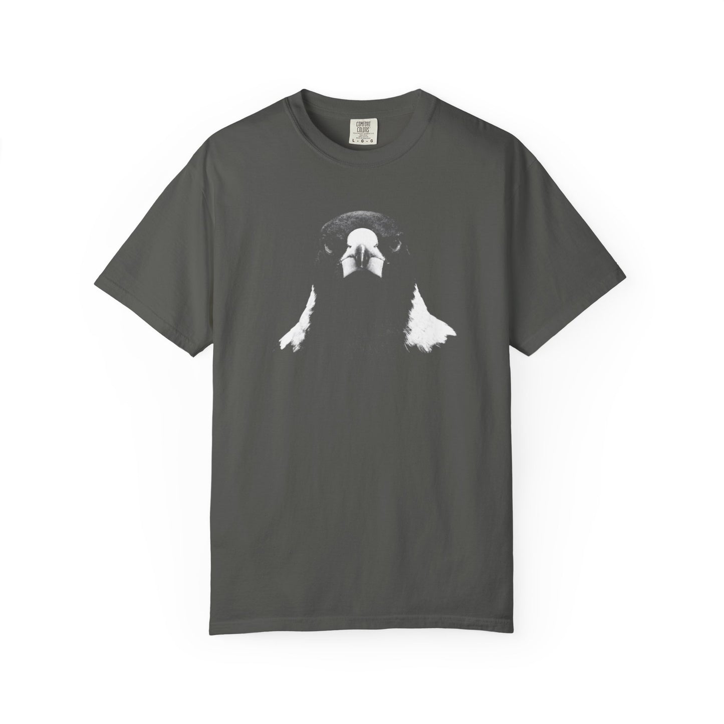 Australian Magpie Shirt, Comfort Colors Magpie Tee, Aussie Bird T Shirt, Magpie Graphic Tee, Bird Lover Gift, Australian Wildlife Shirt