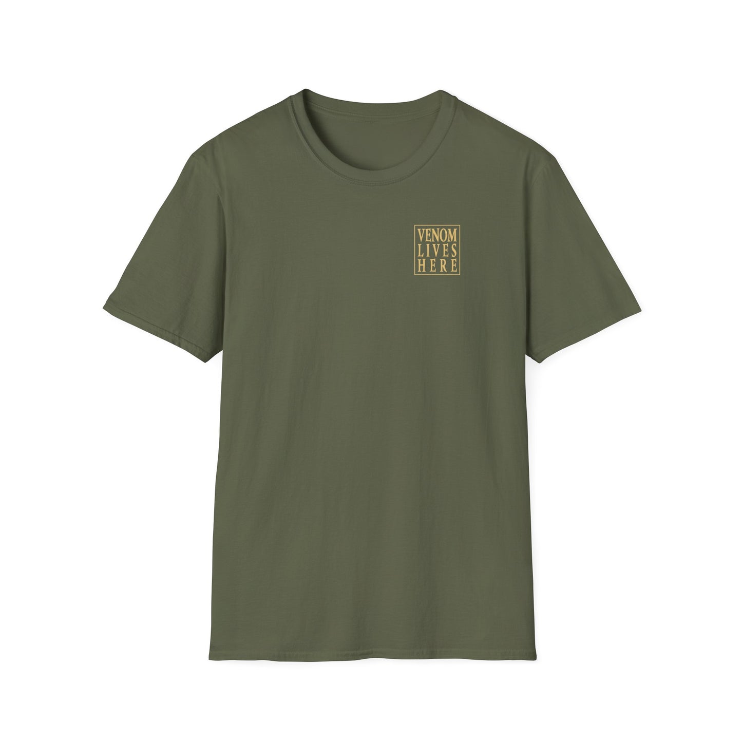 Inland Taipan T-Shirt, Venom Lives Here Shirt, Double Sided Snake Tee, Australian Reptile Shirt, Snake Lover Gift, Herping Graphic Tee