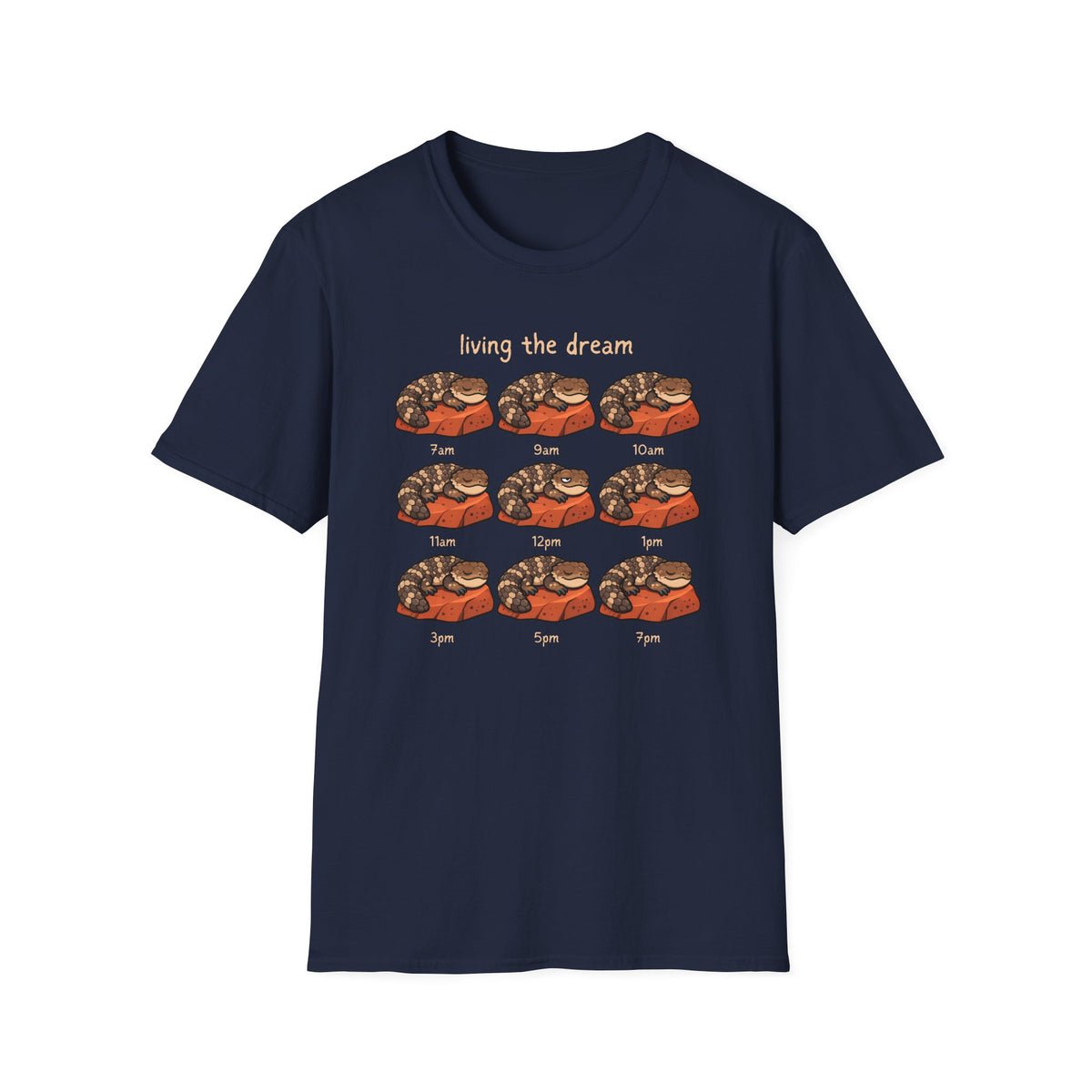 Shingleback T-Shirt, Sleepy Blue Tongue Lizard Shirt, Australian Reptile Tee, Reptile Keeper Gift, Shingleback Lizard Shirt