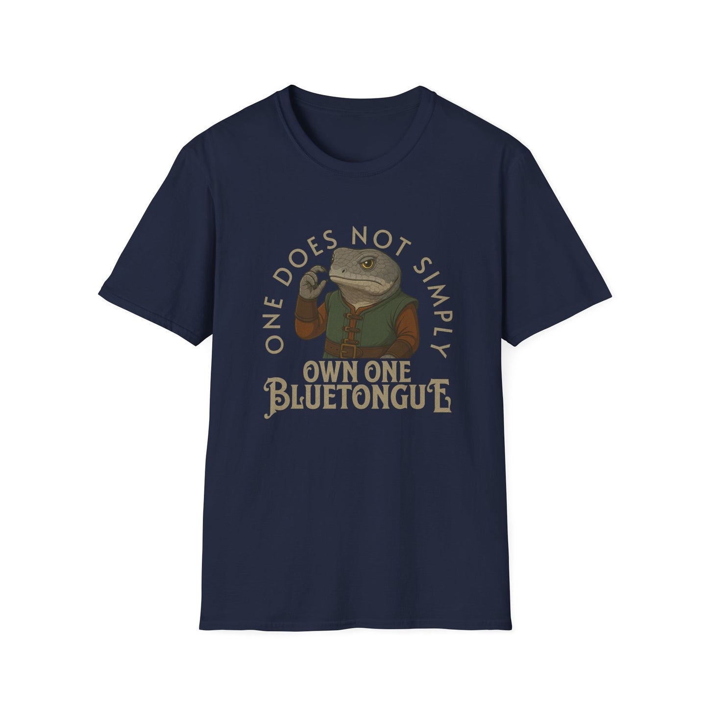 One Does Not Simply Own One Bluetongue T-Shirt – Funny Reptile Keeper & Lizard Lover Tee