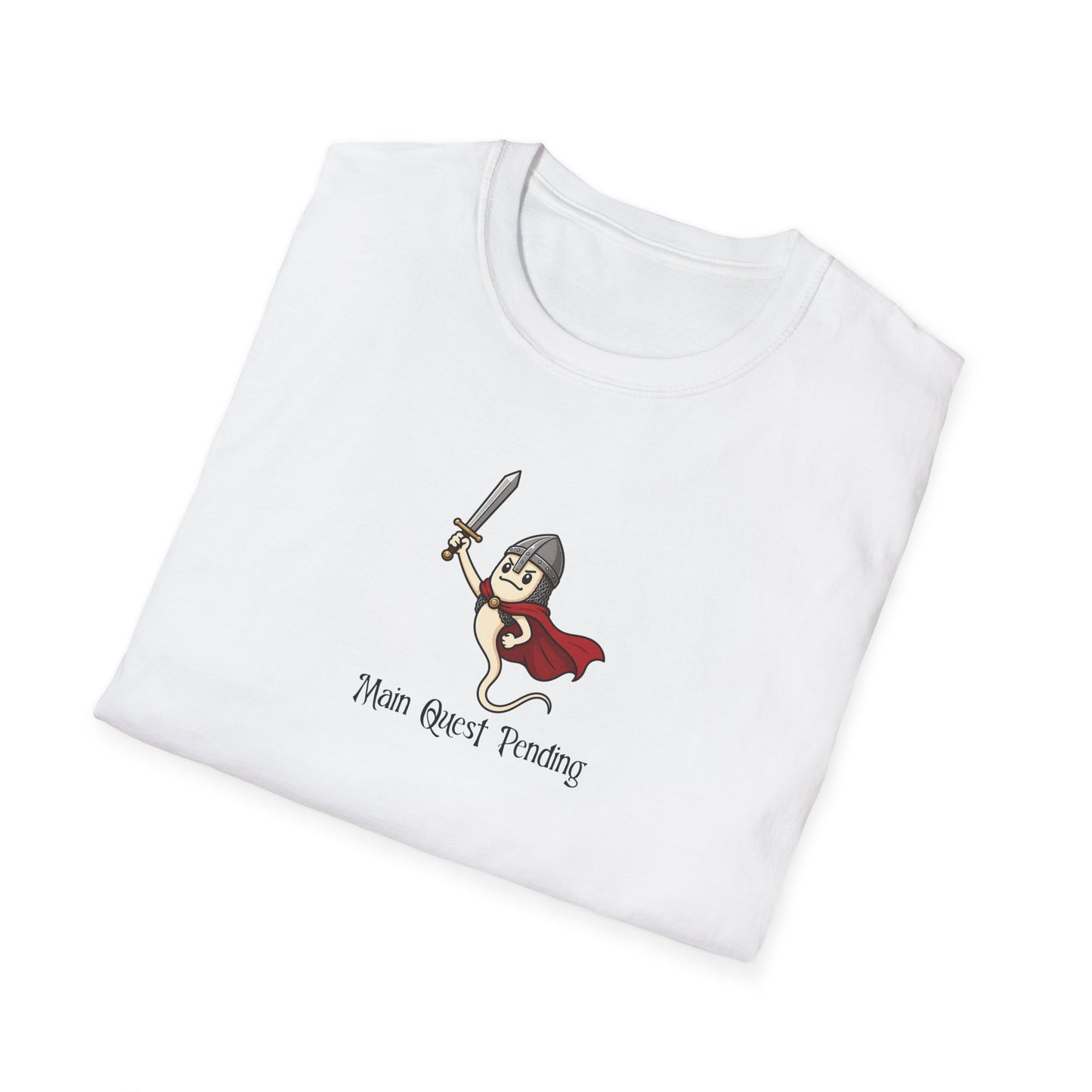 Funny Sperm T-Shirt Main Quest Pending, Father to Be Shirt, Dad Joke Shirt, Gamer Humor Tee, Biology Joke Shirt, New Dad Gift