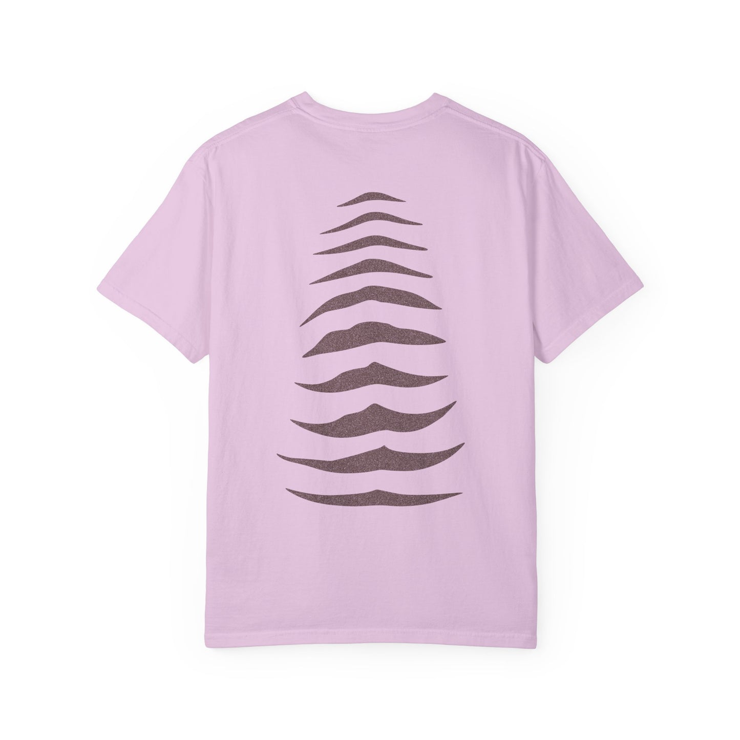 Thylacine Stripe Back Print Shirt, Tasmanian Tiger Inspired Tee, Australian Wildlife Shirt, Minimalist Animal Design, Comfort Colors T-Shirt