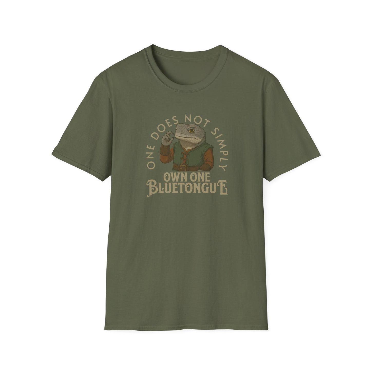 Blue Tongue Lizard T-Shirt Funny Reptile Shirt, One Does Not Simply Own One Bluetongue Tee, Shingleback Meme Shirt