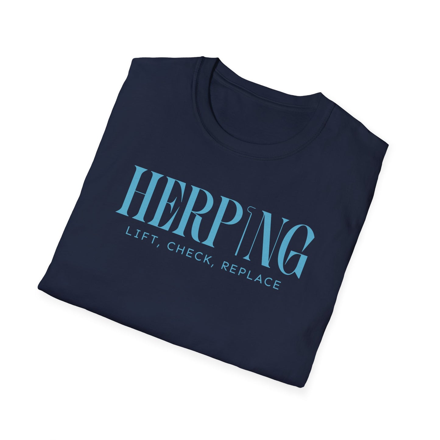 Herping T-Shirt, Lift Check Replace Shirt, Reptile Lover Tee, Field Herping Shirt, Snake Lover Gift, Wildlife Graphic Tee
