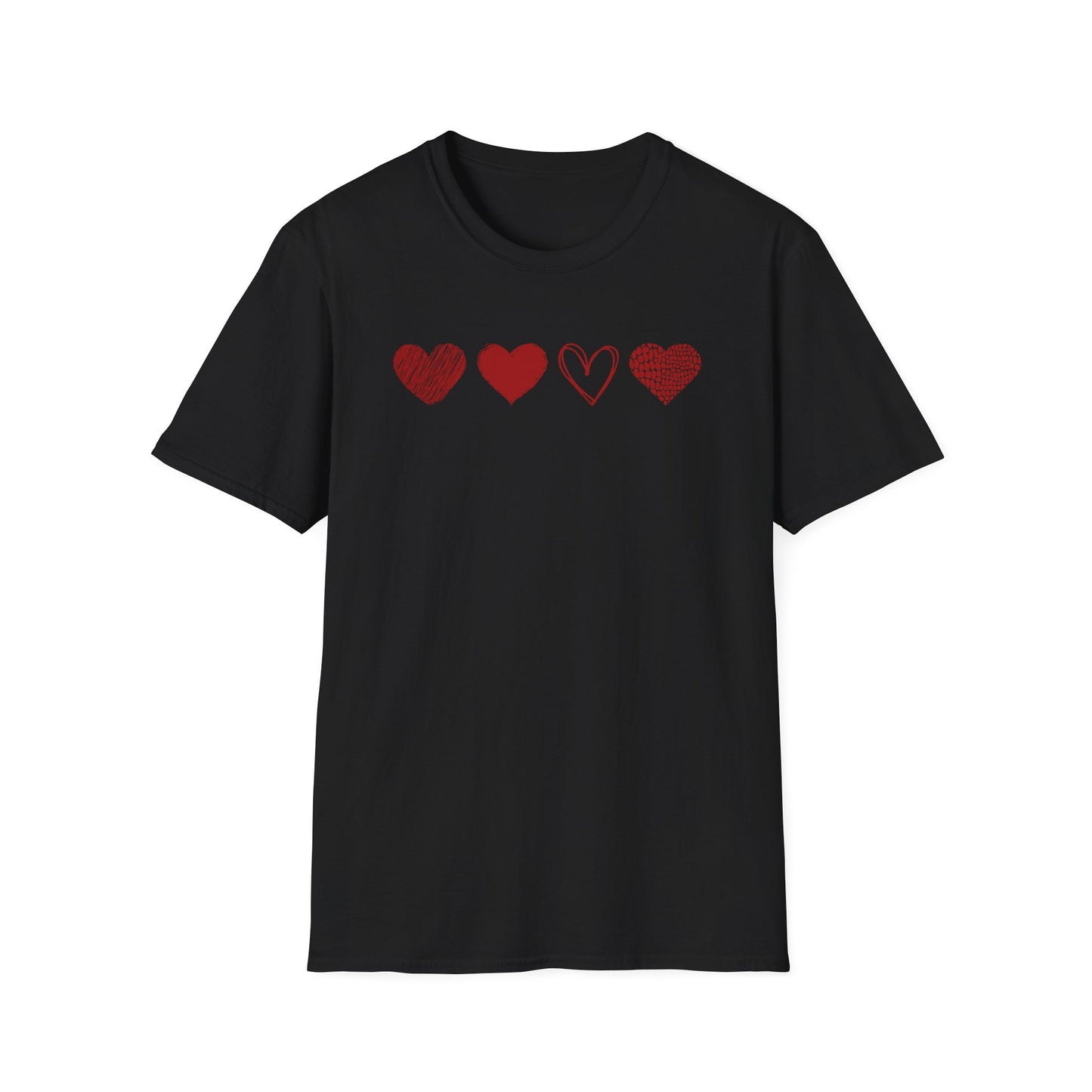 Reptile Scale Hearts T-Shirt, Valentines Reptile Shirt, Snake Lover Gift, Lizard Lover Tee, Herpetology Valentine Shirt, Animal Lover Tee