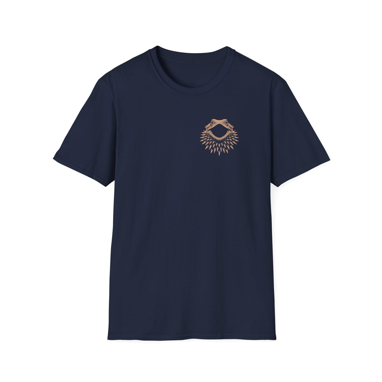 Bearded Dragon Aussie Attitude T-Shirt Double Sided, Funny Reptile Shirt Australia, Bearded Dragon Tee Front and Back Print, Herper Gift