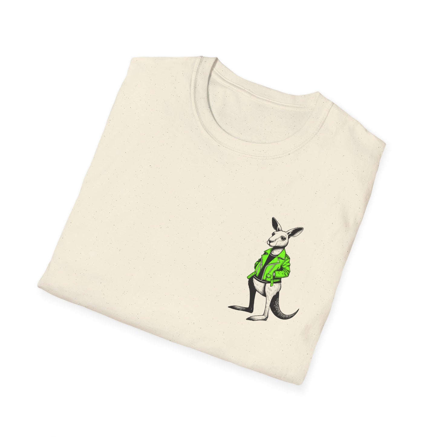 Kangaroo T-Shirt – Cool Kangaroo Wearing a Jacket Funny Australian Wildlife Tee