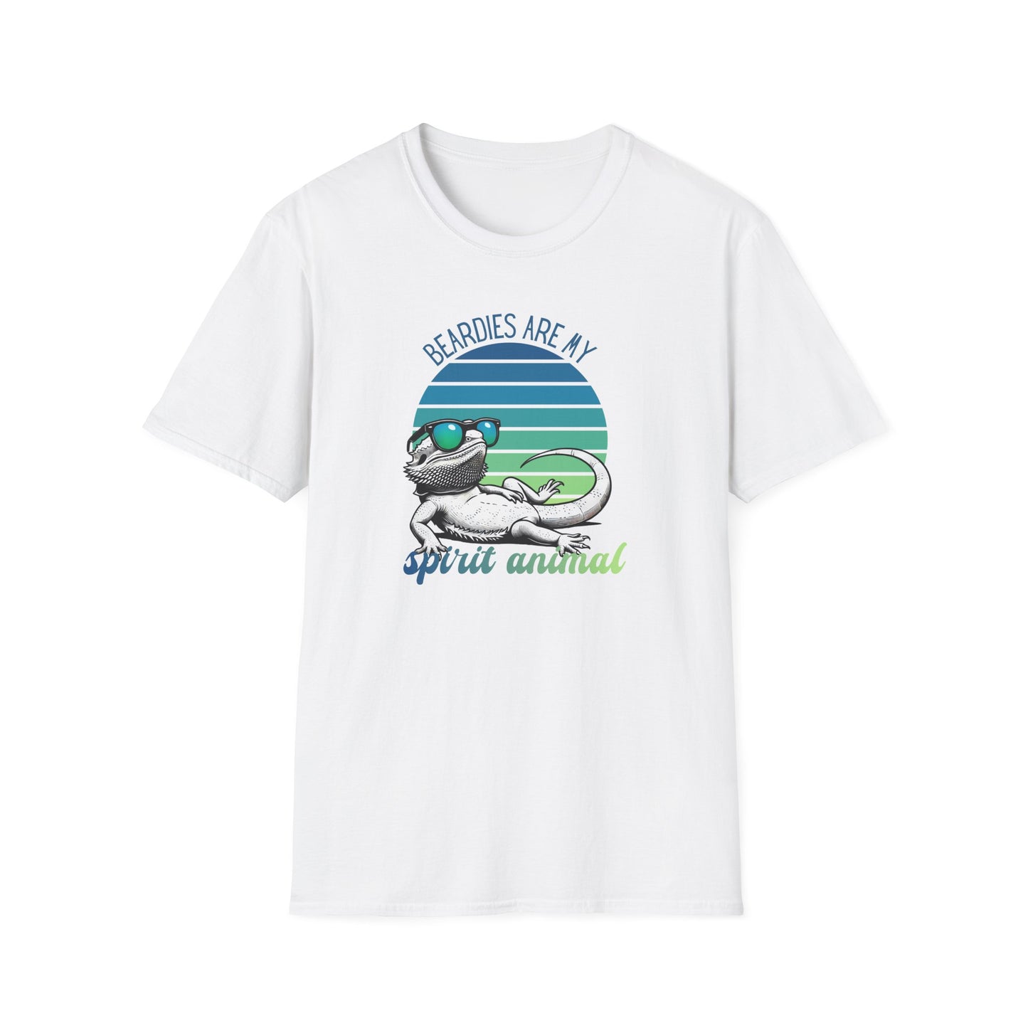 Beardies Are My Spirit Animal T-Shirt, Bearded Dragon Shirt, Reptile Lover Tee, Lizard Mom Dad Gift, Herpetology Graphic Shirt