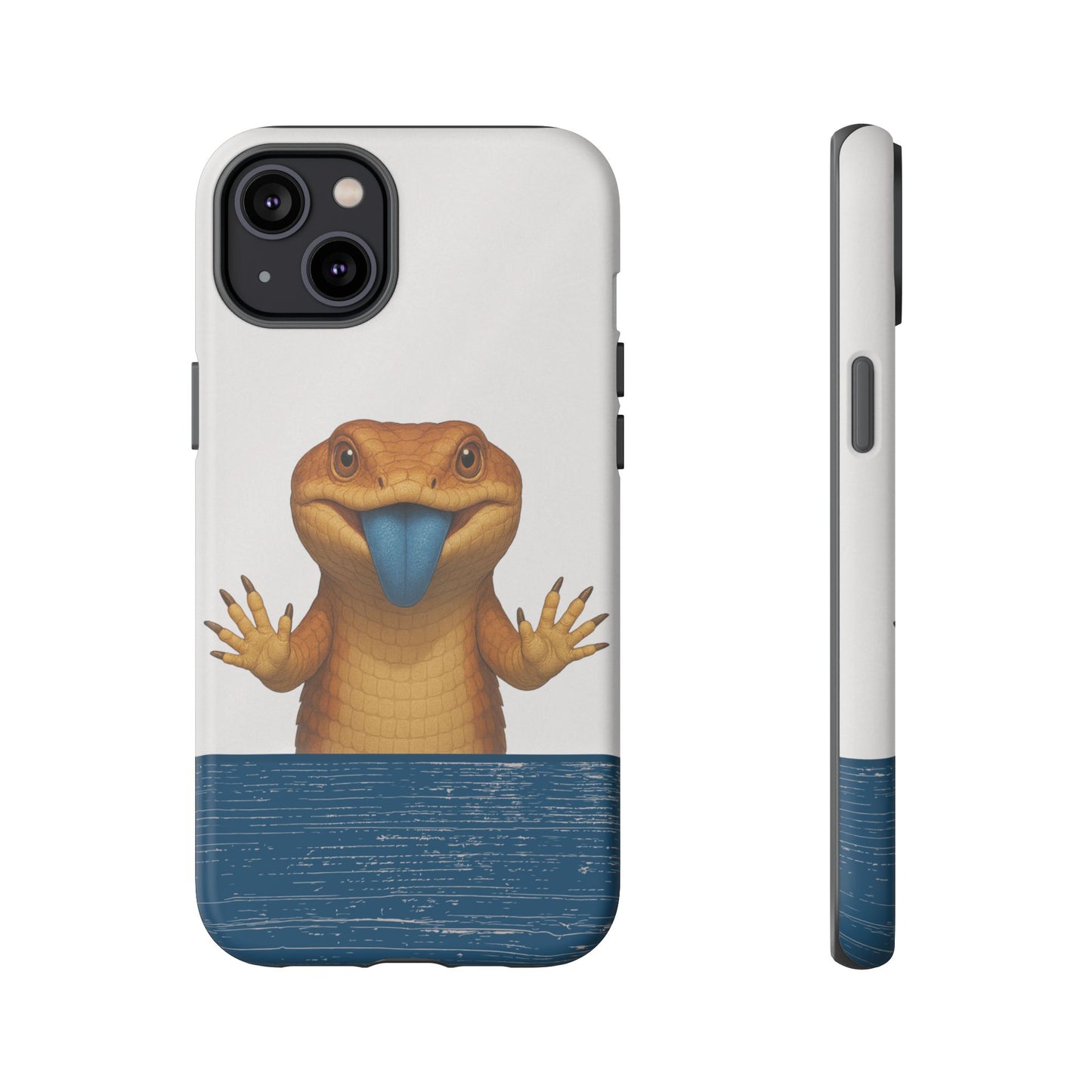 Blue-tongued Lizard iPhone Case – Glass Surfer Australian Wildlife Design