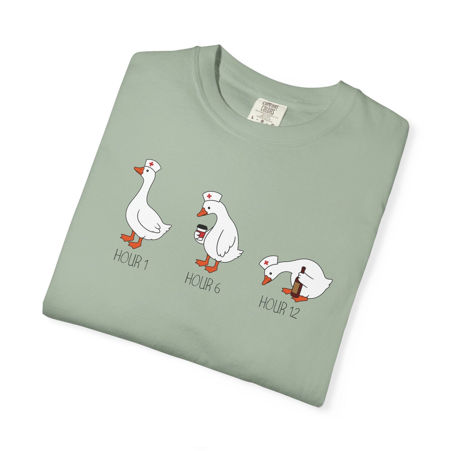Nurse Goose Shirt, Funny Nurse T Shirt, Comfort Colors Nurse Tee, Goose Nurse Graphic Tee, Medical Humor Shirt, Nurse Gift Idea