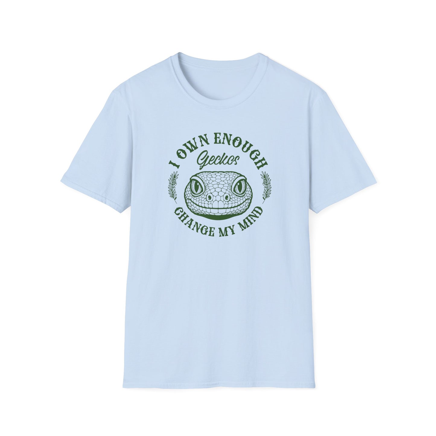 Gecko Keeper T-Shirt I Own Enough Geckos Change My Mind, Funny Reptile Shirt, Gecko Lover Tee, Lizard Keeper Gift, Herpetology Shirt