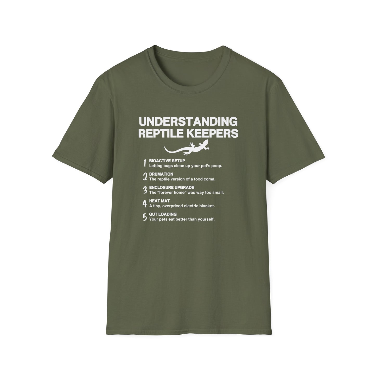 Understanding Reptile Keepers T-Shirt, Reptile Lover Shirt, Herpetology Tee, Lizard Keeper Gift, Bioactive Setup Shirt, Snake Owner Tee