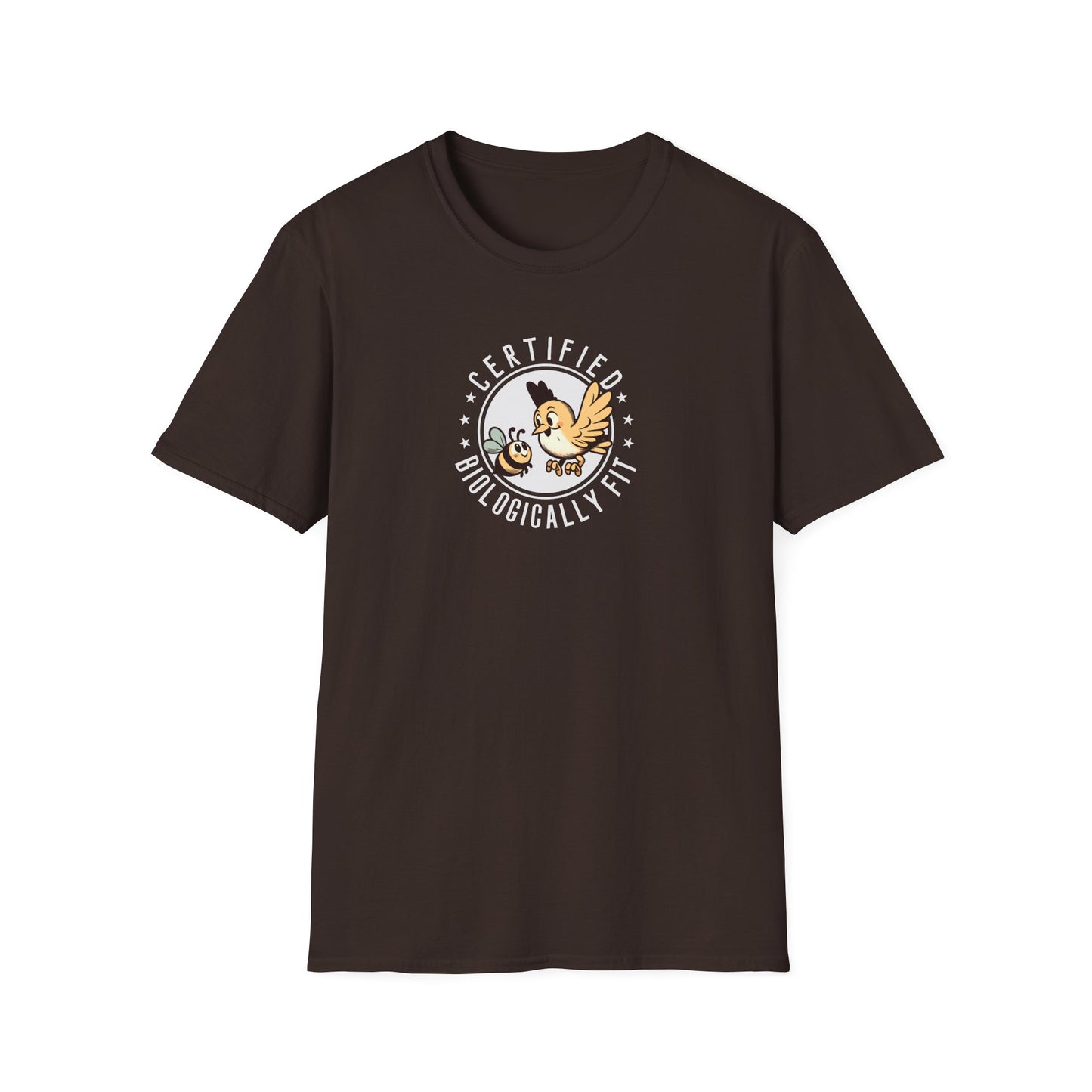 Certified Biologically Fit T-Shirt, Biology Pun Shirt, Science Teacher Tee, Evolution Humor Shirt, Cute Biology Graphic Tee, STEM Gift