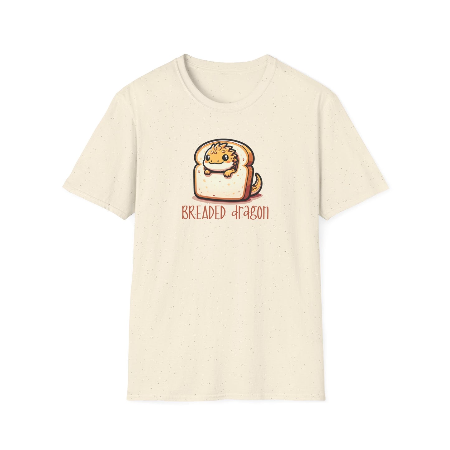 Breaded Dragon T-Shirt, Bearded Dragon Pun Shirt, Cute Reptile Lover Tee, Lizard Gift, Beardie Mom Dad Shirt, Food Pun Graphic Tee
