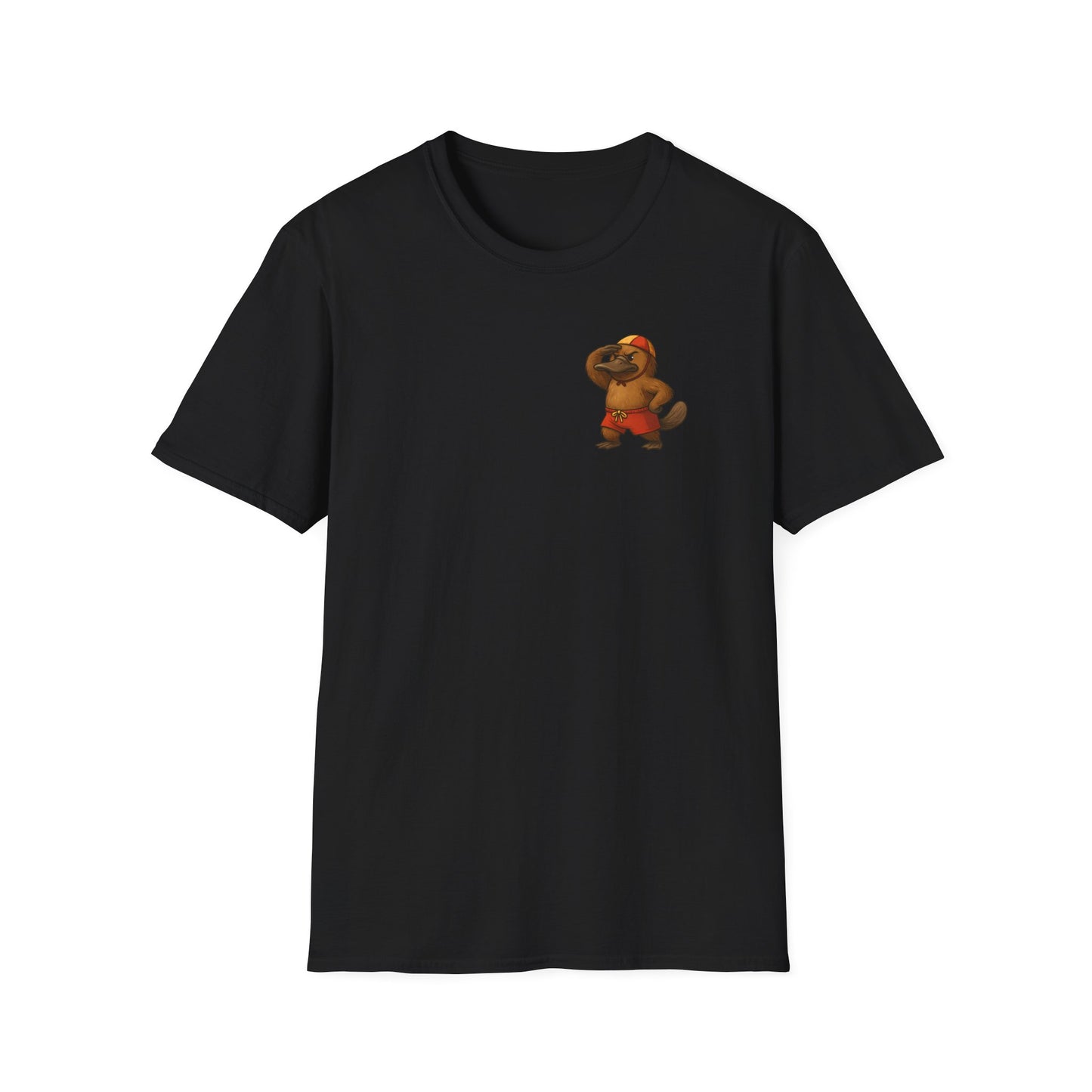 Lifesaver Platypus T-Shirt, Funny Australian Platypus Shirt, Aussie Beach Tee, Cute Wildlife T-Shirt, Summer Platypus Graphic Tee