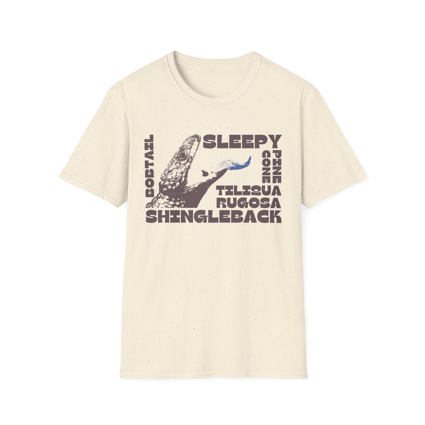 Shingleback T-Shirt – Sleepy Lizard Bobtail Pine Cone Lizard Australian Reptile Tee