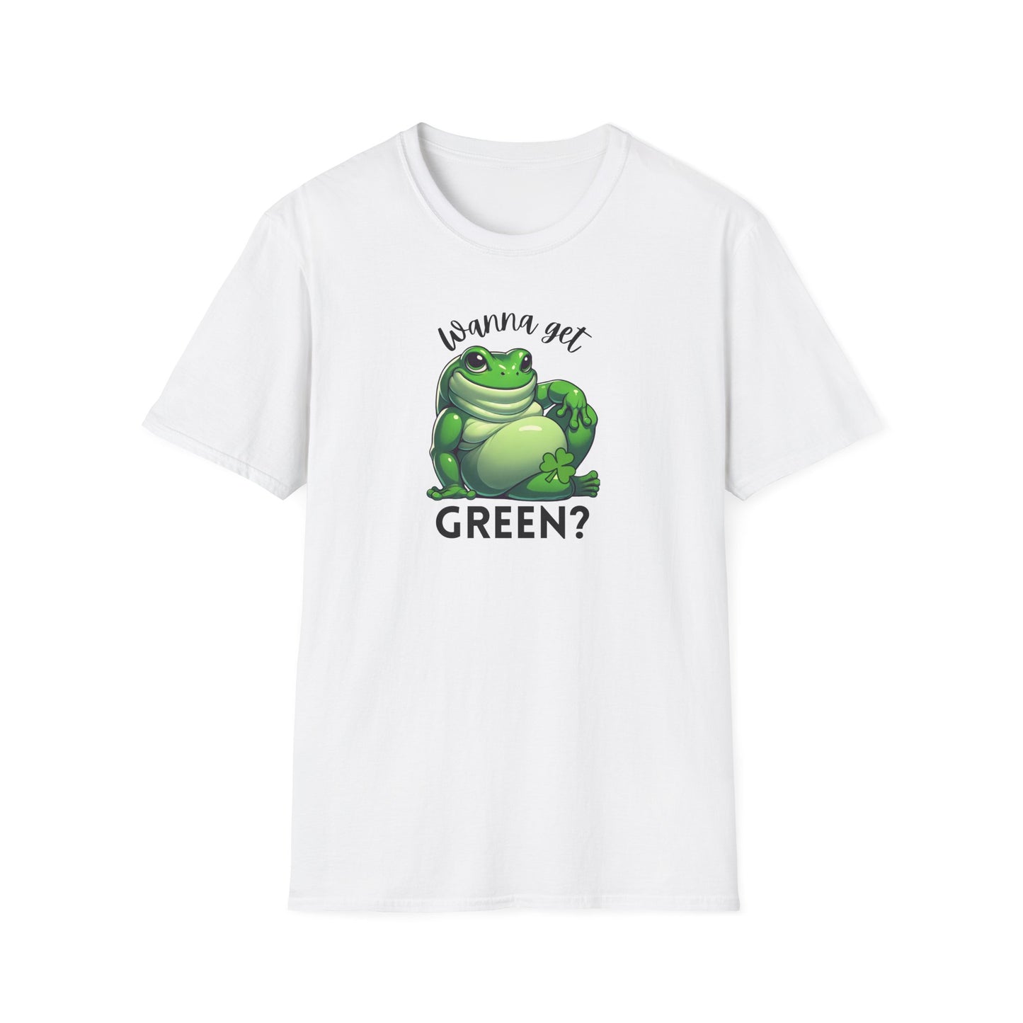 Wanna Get Green Frog T-Shirt, Frog St Patrick’s Day Shirt, Frog Lover Tee, St Paddy’s Day Party Shirt, Green Beer Pub Crawl Tee