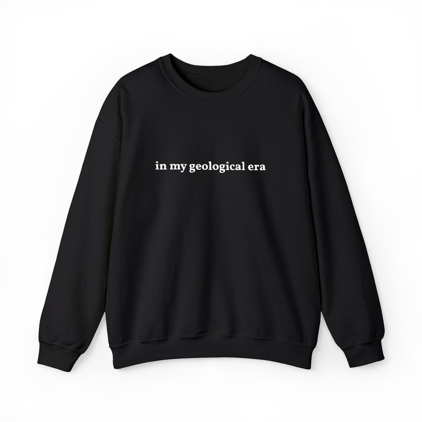 In My Geological Era Embroidered Sweatshirt Geology Gift for Geologist Science Teacher Crewneck Paleontology Earth Science Jumper