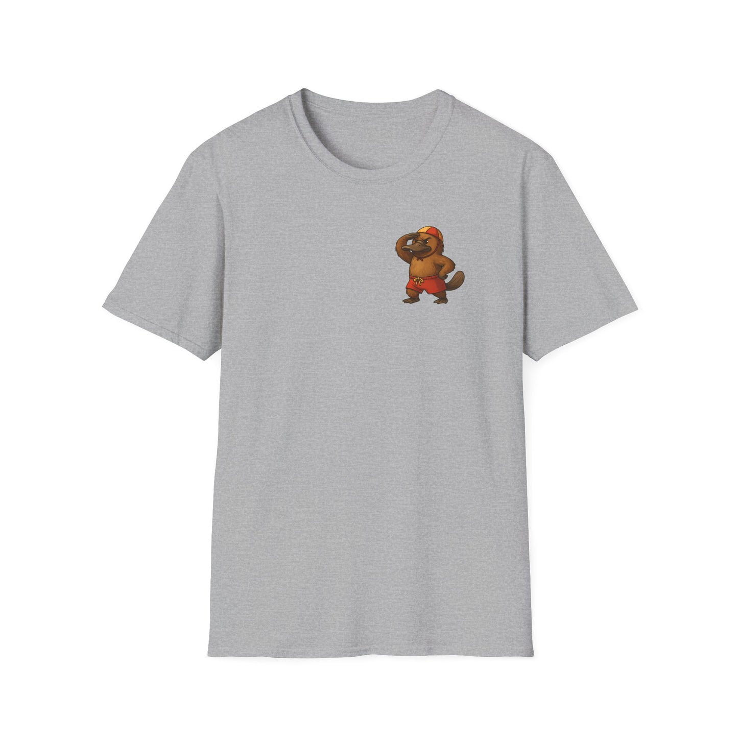 Lifesaver Platypus T-Shirt, Funny Australian Platypus Shirt, Aussie Beach Tee, Cute Wildlife T-Shirt, Summer Platypus Graphic Tee
