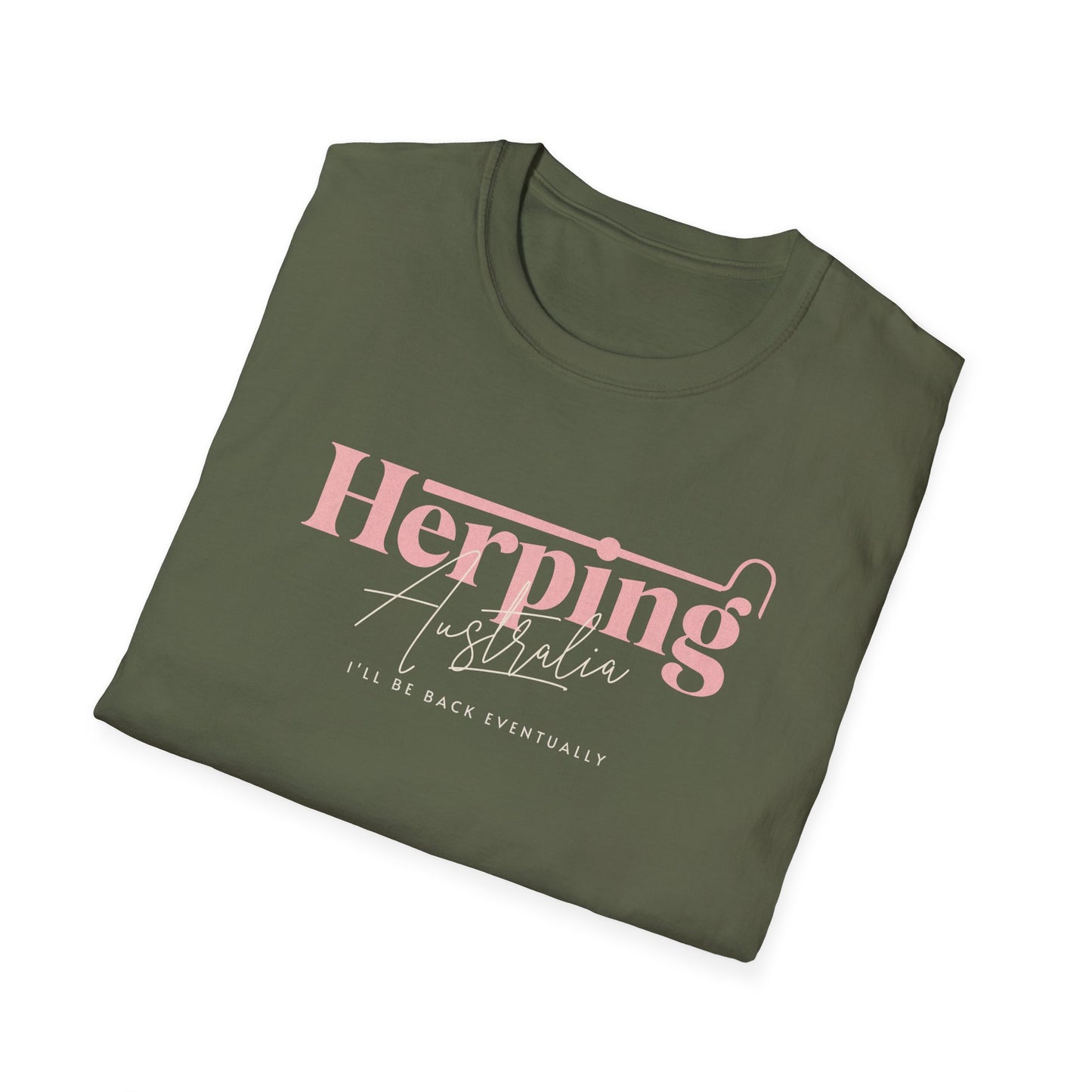 Herping Australia T-Shirt, Back Eventually Shirt, Reptile Lover Tee, Field Herping Shirt, Snake Hook Gift, Australian Wildlife Tee