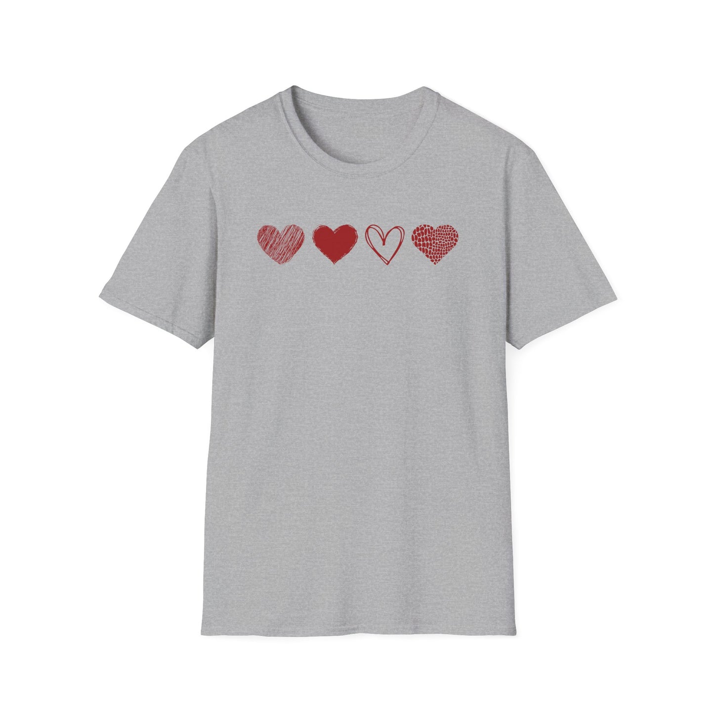 Reptile Scale Hearts T-Shirt, Valentines Reptile Shirt, Snake Lover Gift, Lizard Lover Tee, Herpetology Valentine Shirt, Animal Lover Tee