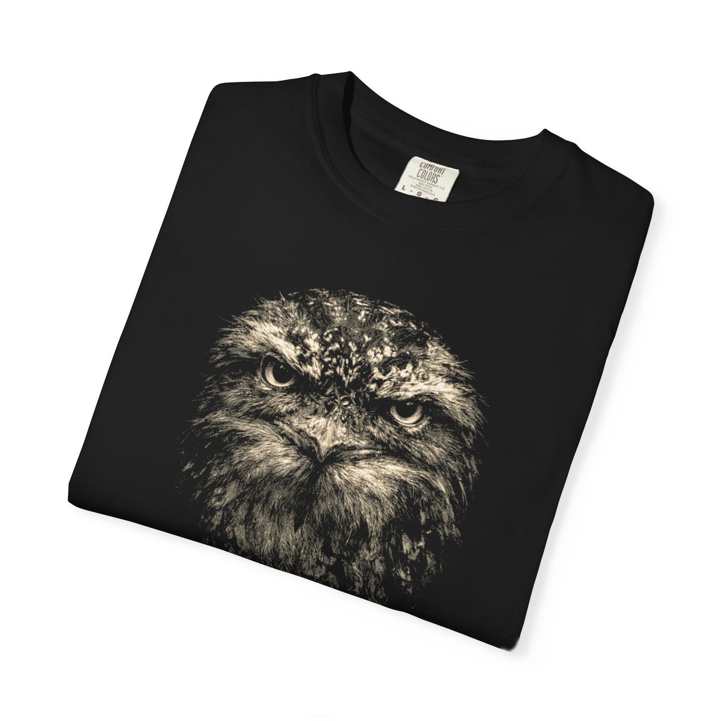 Tawny Frogmouth Shirt, Comfort Colors Owl Tee, Frogmouth Bird Shirt, Australian Bird T Shirt, Bird Lover Gift, Wildlife Graphic Tee