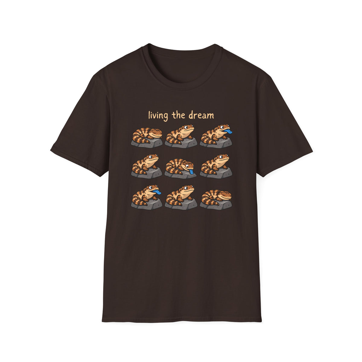 Blue Tongue Lizard T-Shirt, Blue Tongued Skink Shirt, Australian Reptile Tee, Reptile Keeper Gift, Lizard Lover Shirt