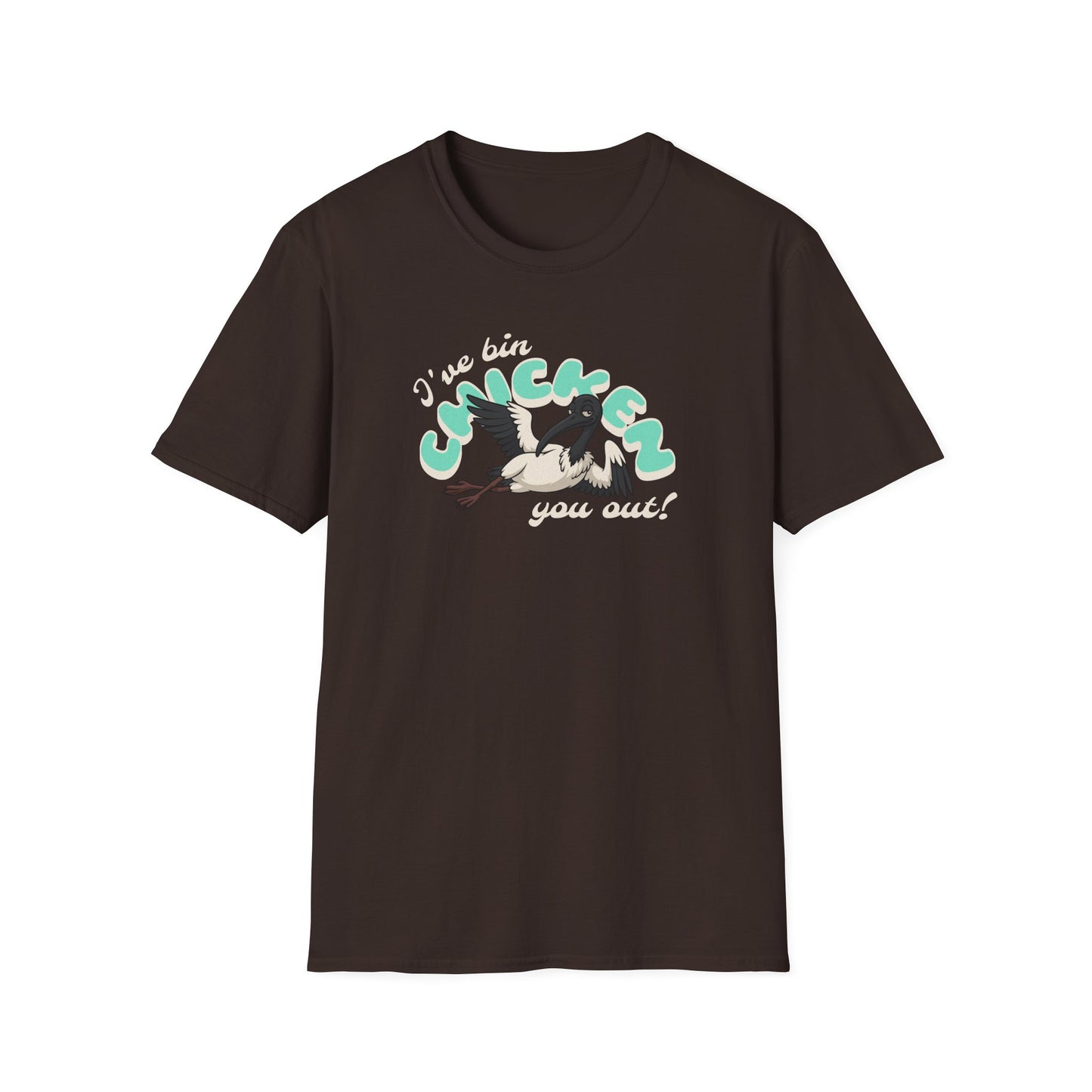 Bin Chicken T-Shirt Funny Ibis Shirt, I’ve Bin Chicken You Out Tee, Australian Bird Humor, Ibis Graphic Shirt