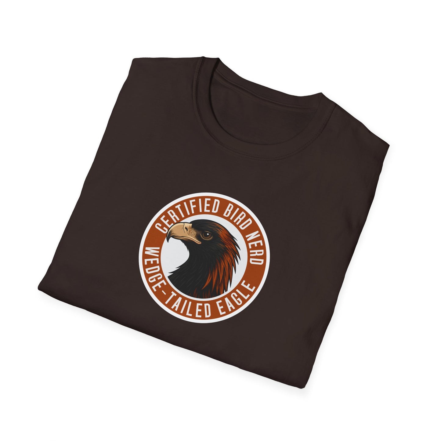 Wedge-Tailed Eagle T-Shirt, Certified Bird Nerd Shirt, Australian Bird Tee, Birdwatching Gift, Wildlife Lover Tee, Raptor Shirt