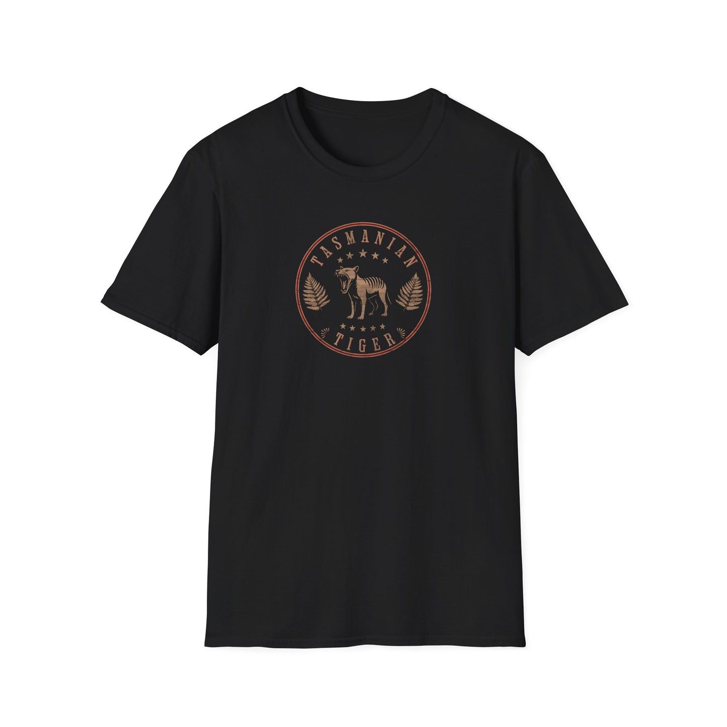 Tasmanian Tiger Vintage T-Shirt Thylacine Shirt, Extinct Animal Tee, Retro Wildlife Graphic, Australian Animal Gift