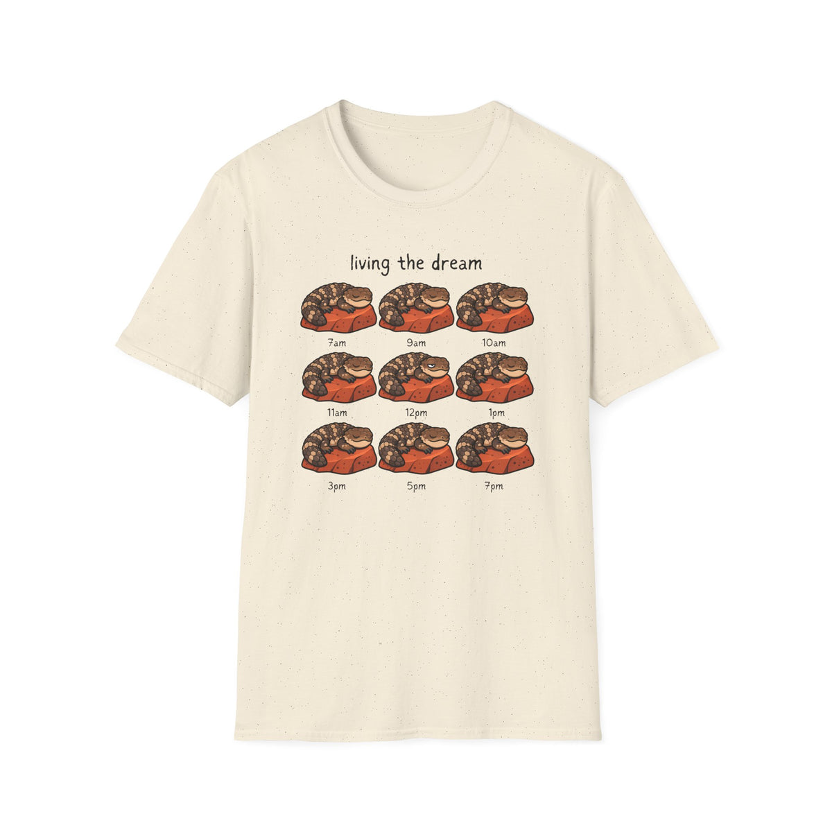 Shingleback T-Shirt, Sleepy Blue Tongue Lizard Shirt, Australian Reptile Tee, Reptile Keeper Gift, Shingleback Lizard Shirt