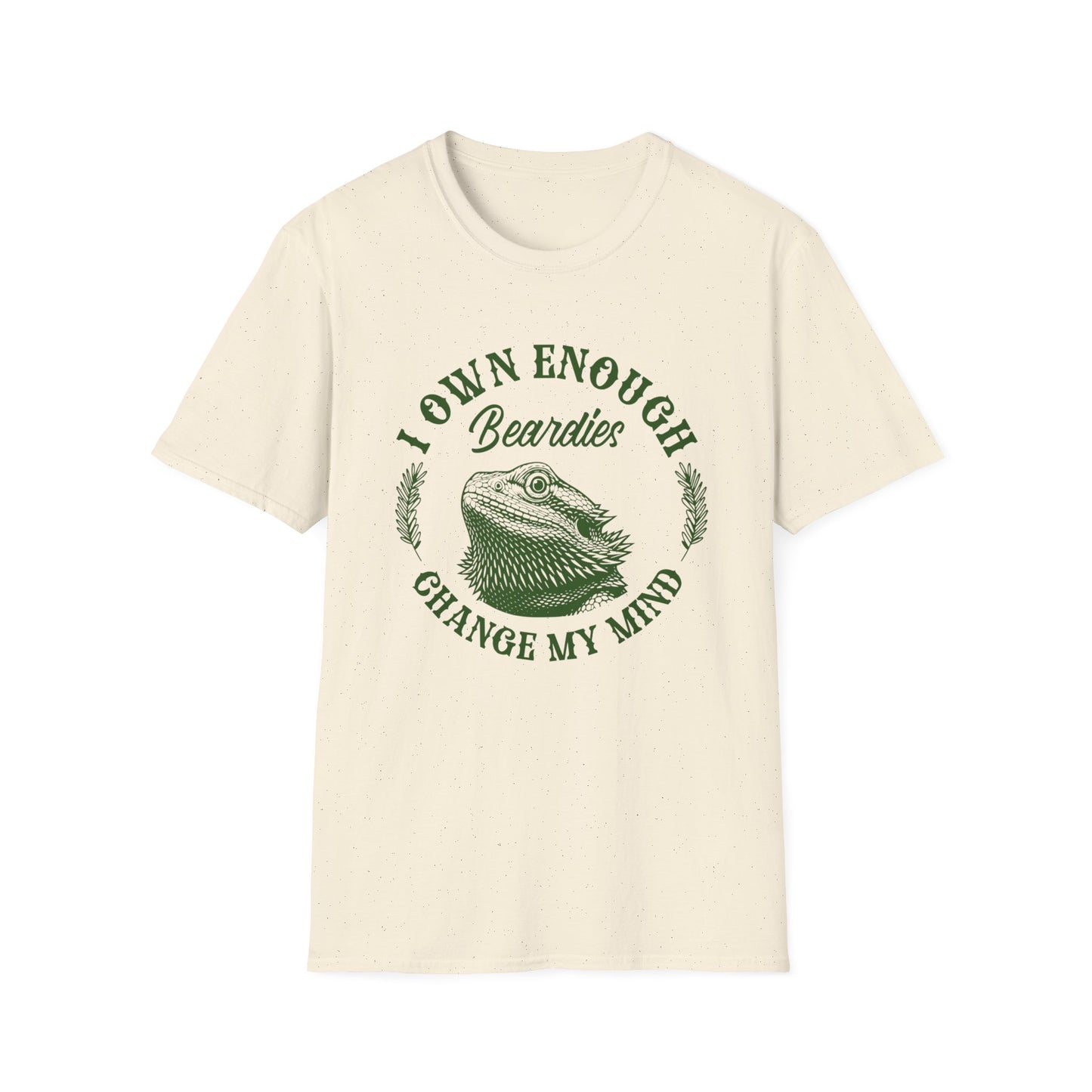 I Own Enough Bearded Dragons Change My Mind T-Shirt | Funny Reptile Keeper Tee | Bearded Dragon Lover Gift | Reptile Expo Shirt