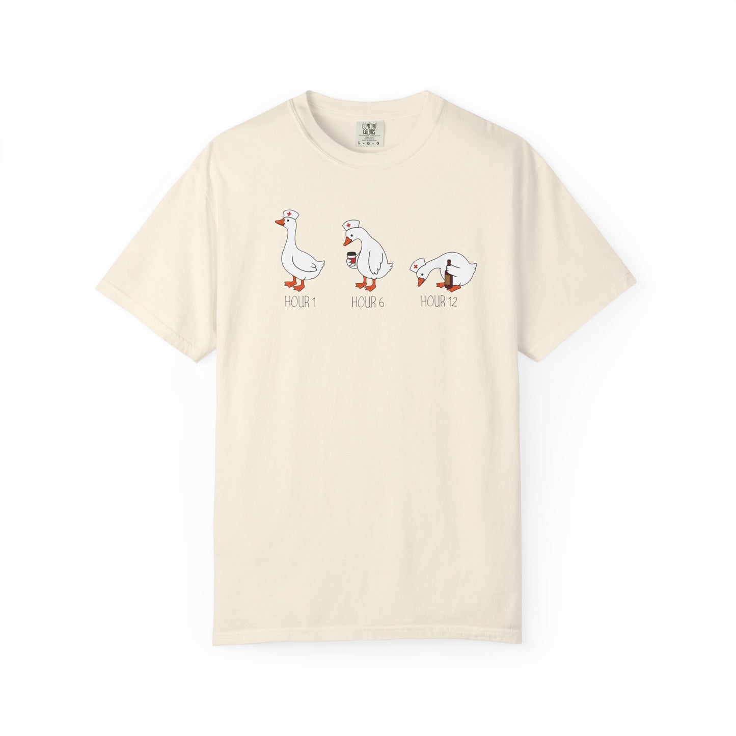 Nurse Goose Shirt, Funny Nurse T Shirt, Comfort Colors Nurse Tee, Goose Nurse Graphic Tee, Medical Humor Shirt, Nurse Gift Idea