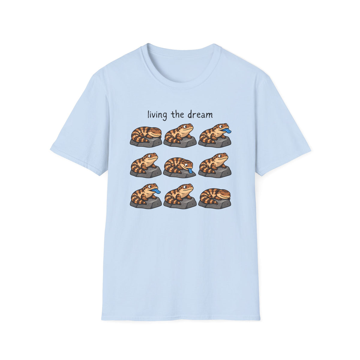 Blue Tongue Lizard T-Shirt, Blue Tongued Skink Shirt, Australian Reptile Tee, Reptile Keeper Gift, Lizard Lover Shirt