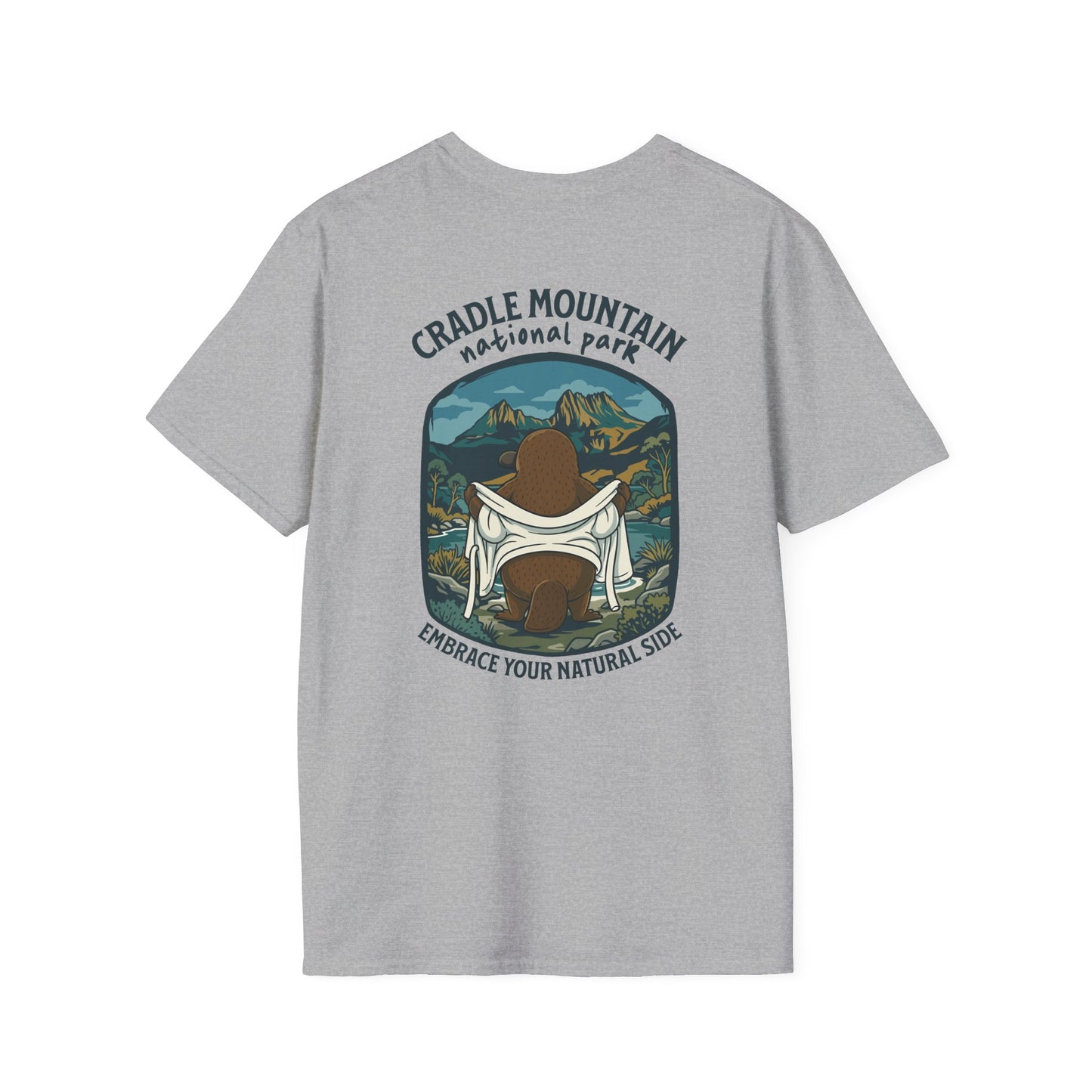 Cradle Mountain National Park Platypus T-Shirt, Tasmania Travel Shirt, Australian Wildlife Tee, Nature Lover Gift, Platypus Shirt