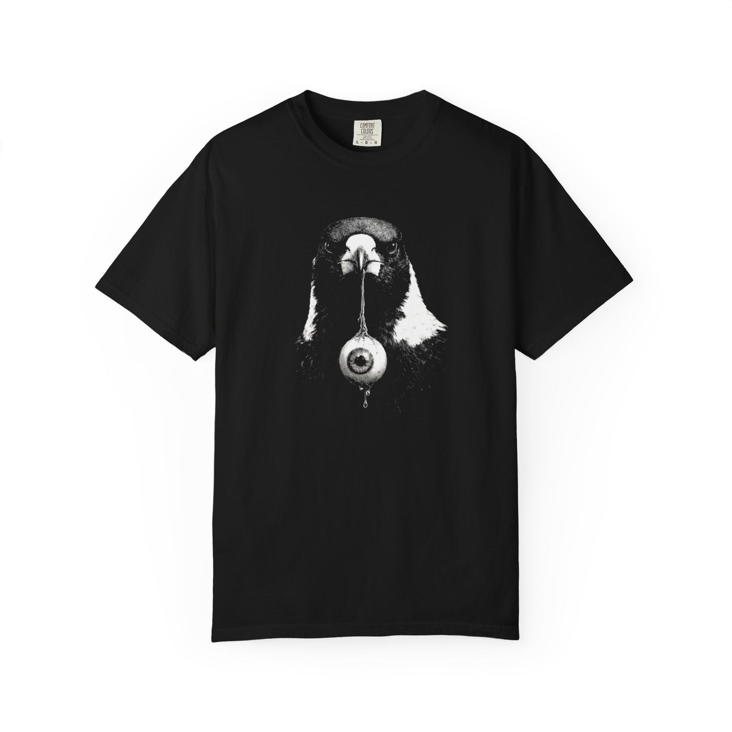 Funny Magpie Shirt, Comfort Colors Magpie Tee, Australian Magpie T Shirt, Dark Humor Bird Shirt, Aussie Bird Graphic Tee, Bird Lover Gift