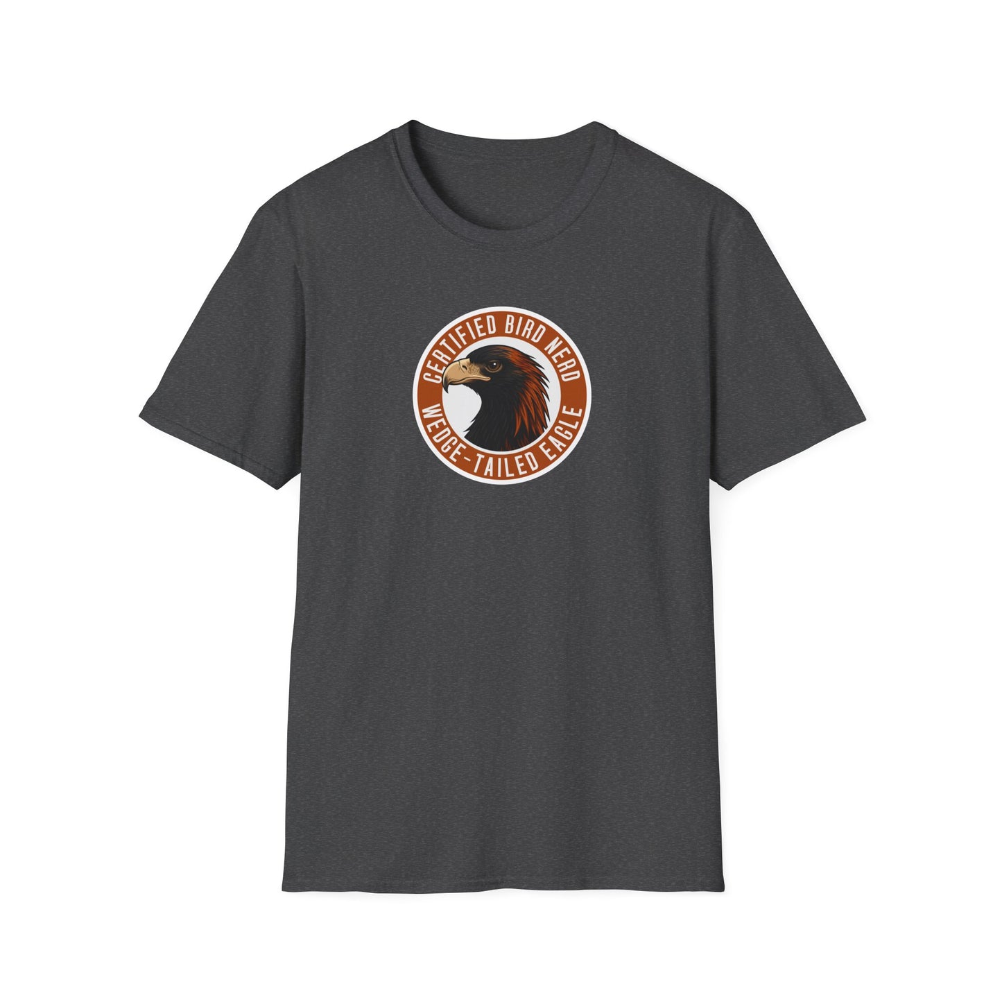 Wedge-Tailed Eagle T-Shirt, Certified Bird Nerd Shirt, Australian Bird Tee, Birdwatching Gift, Wildlife Lover Tee, Raptor Shirt