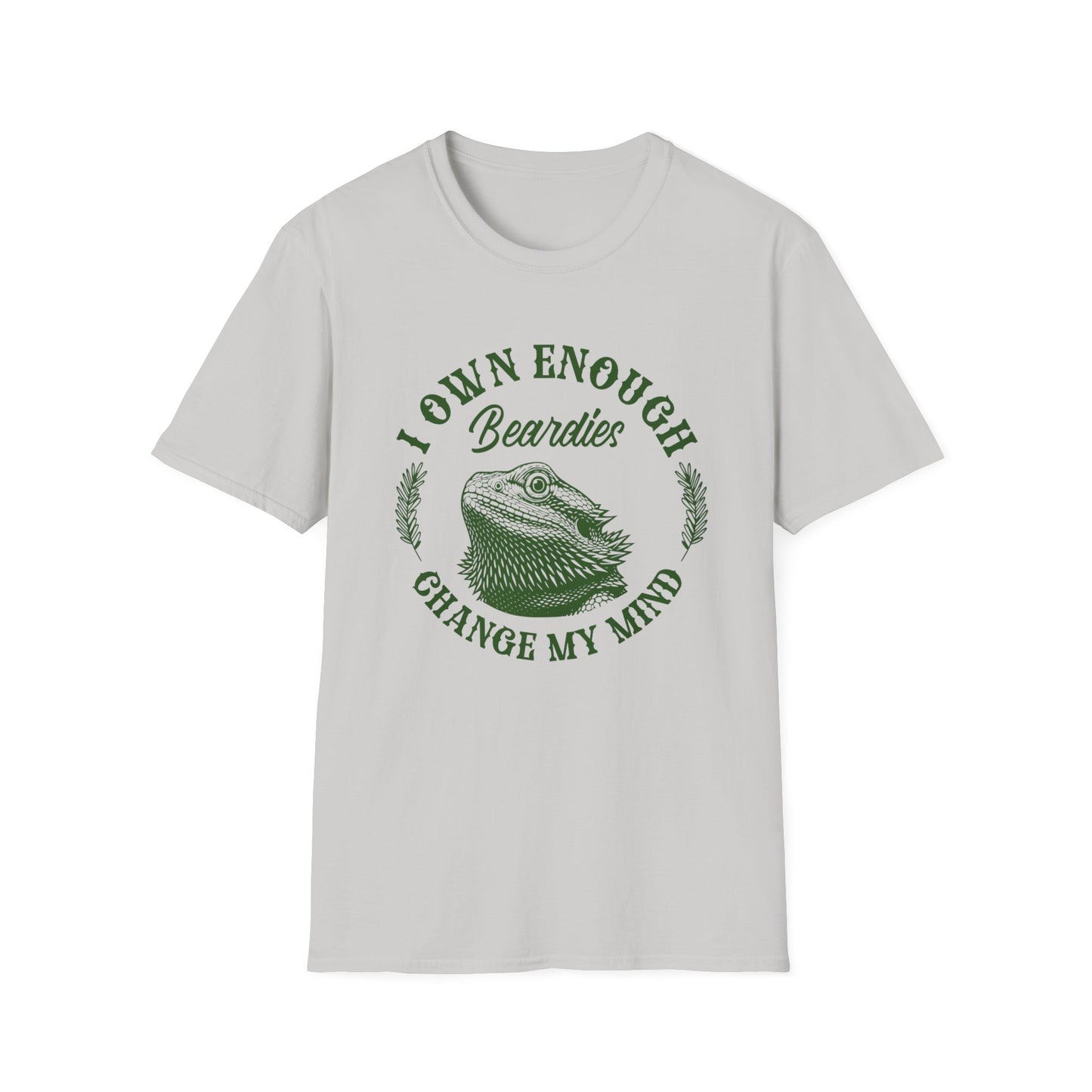 I Own Enough Bearded Dragons Change My Mind T-Shirt | Funny Reptile Keeper Tee | Bearded Dragon Lover Gift | Reptile Expo Shirt